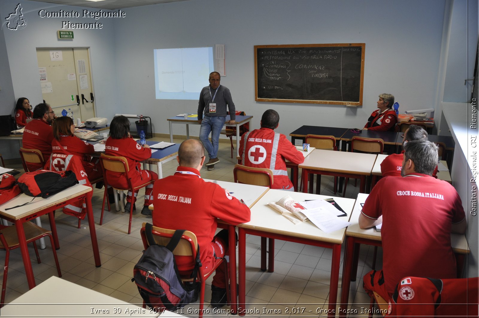 Ivrea 30 Aprile 2017 - II Giorno Campo Scuola 2.017 - Croce Rossa Italiana- Comitato Regionale del Piemonte