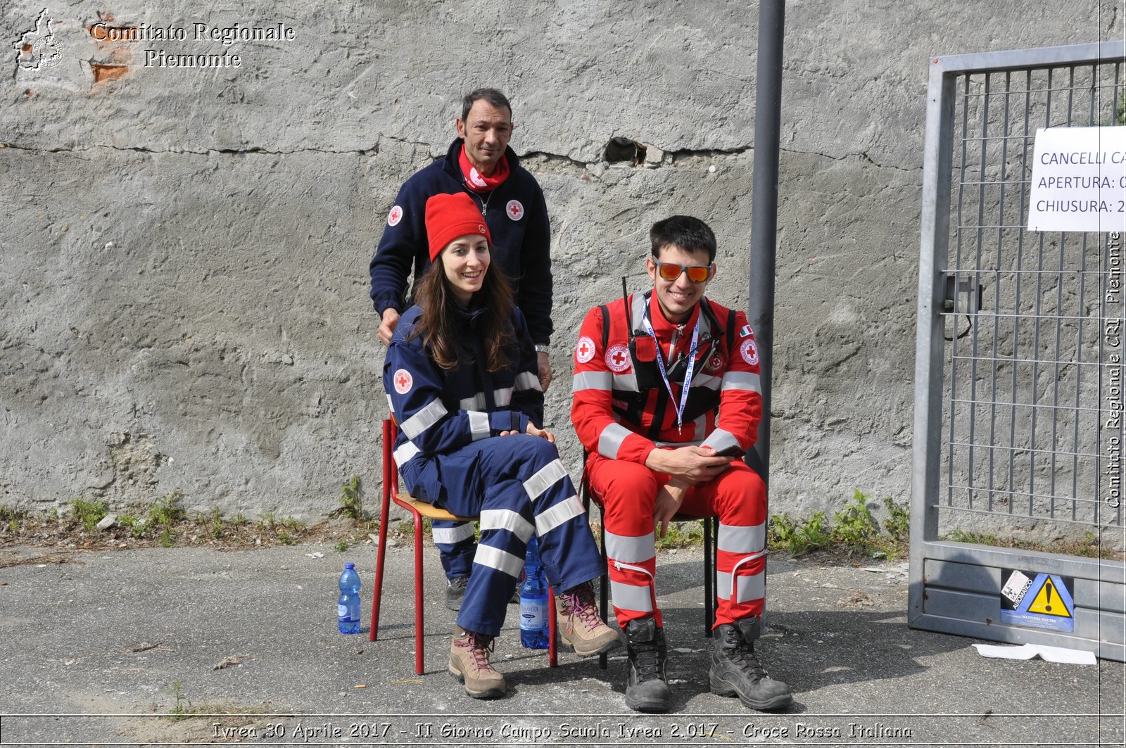 Ivrea 30 Aprile 2017 - II Giorno Campo Scuola 2.017 - Croce Rossa Italiana- Comitato Regionale del Piemonte