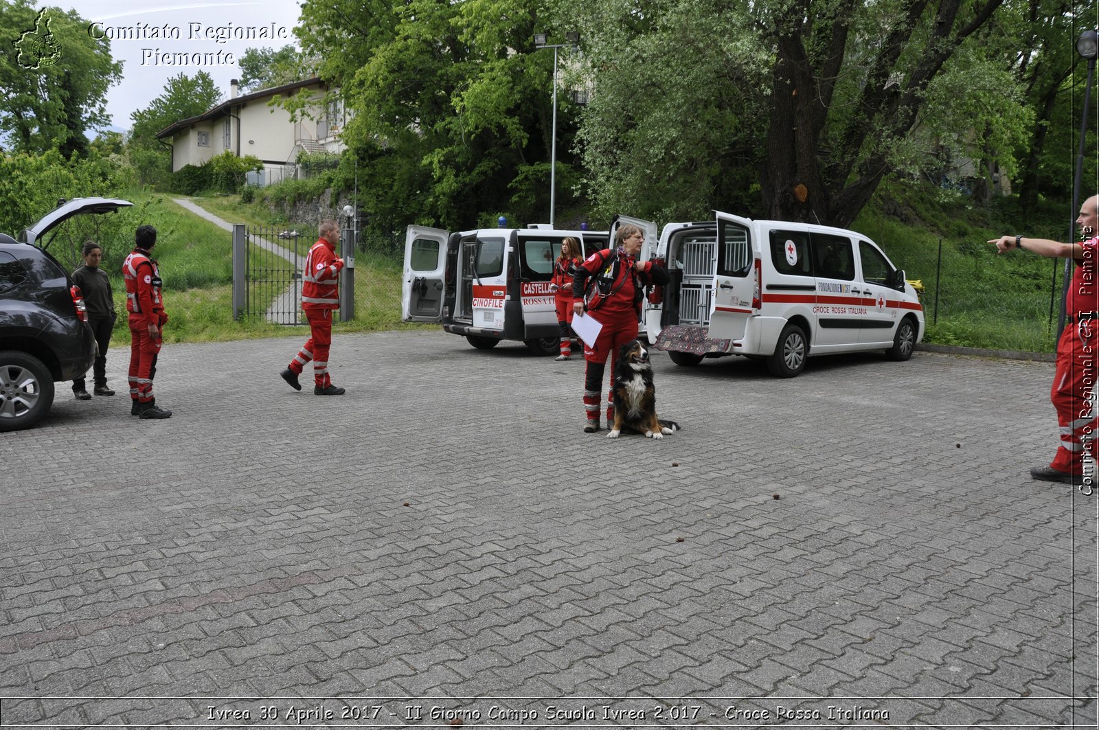 Ivrea 30 Aprile 2017 - II Giorno Campo Scuola 2.017 - Croce Rossa Italiana- Comitato Regionale del Piemonte