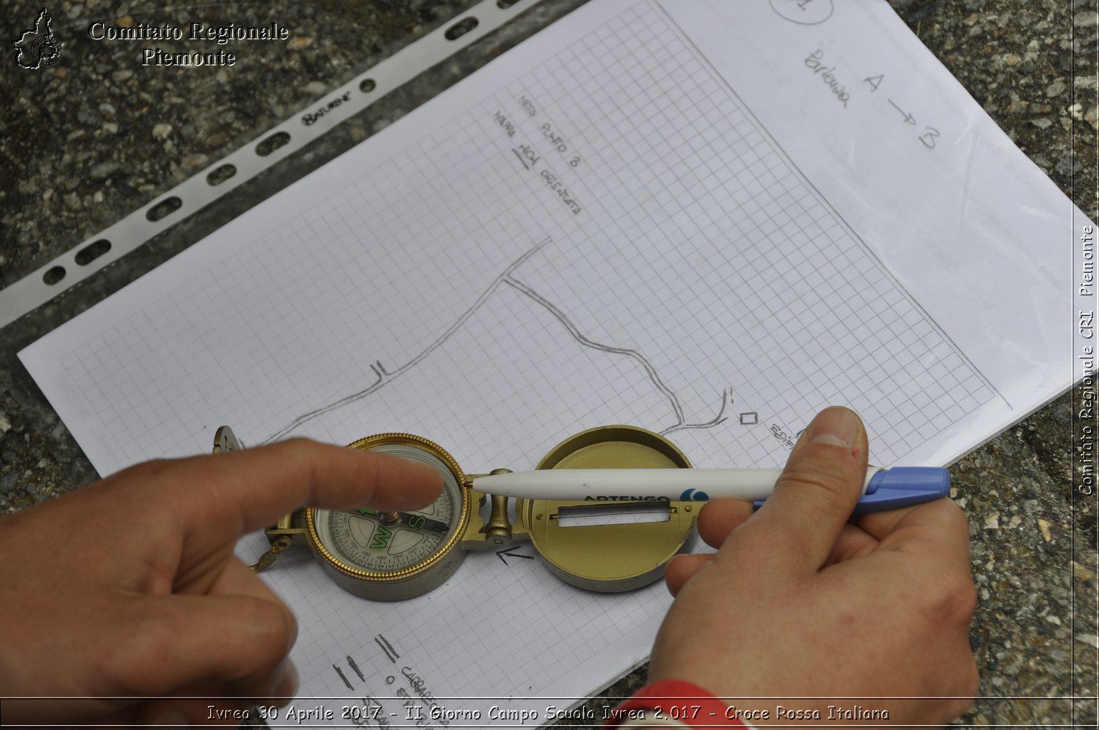 Ivrea 30 Aprile 2017 - II Giorno Campo Scuola 2.017 - Croce Rossa Italiana- Comitato Regionale del Piemonte