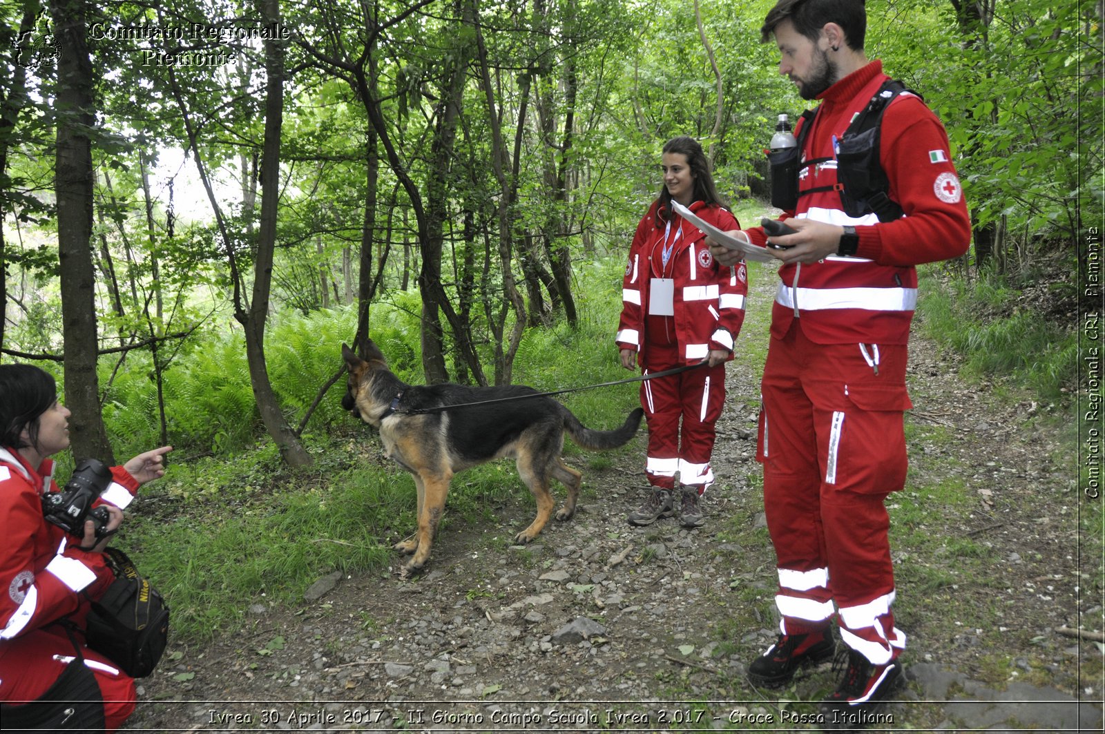 Ivrea 30 Aprile 2017 - II Giorno Campo Scuola 2.017 - Croce Rossa Italiana- Comitato Regionale del Piemonte