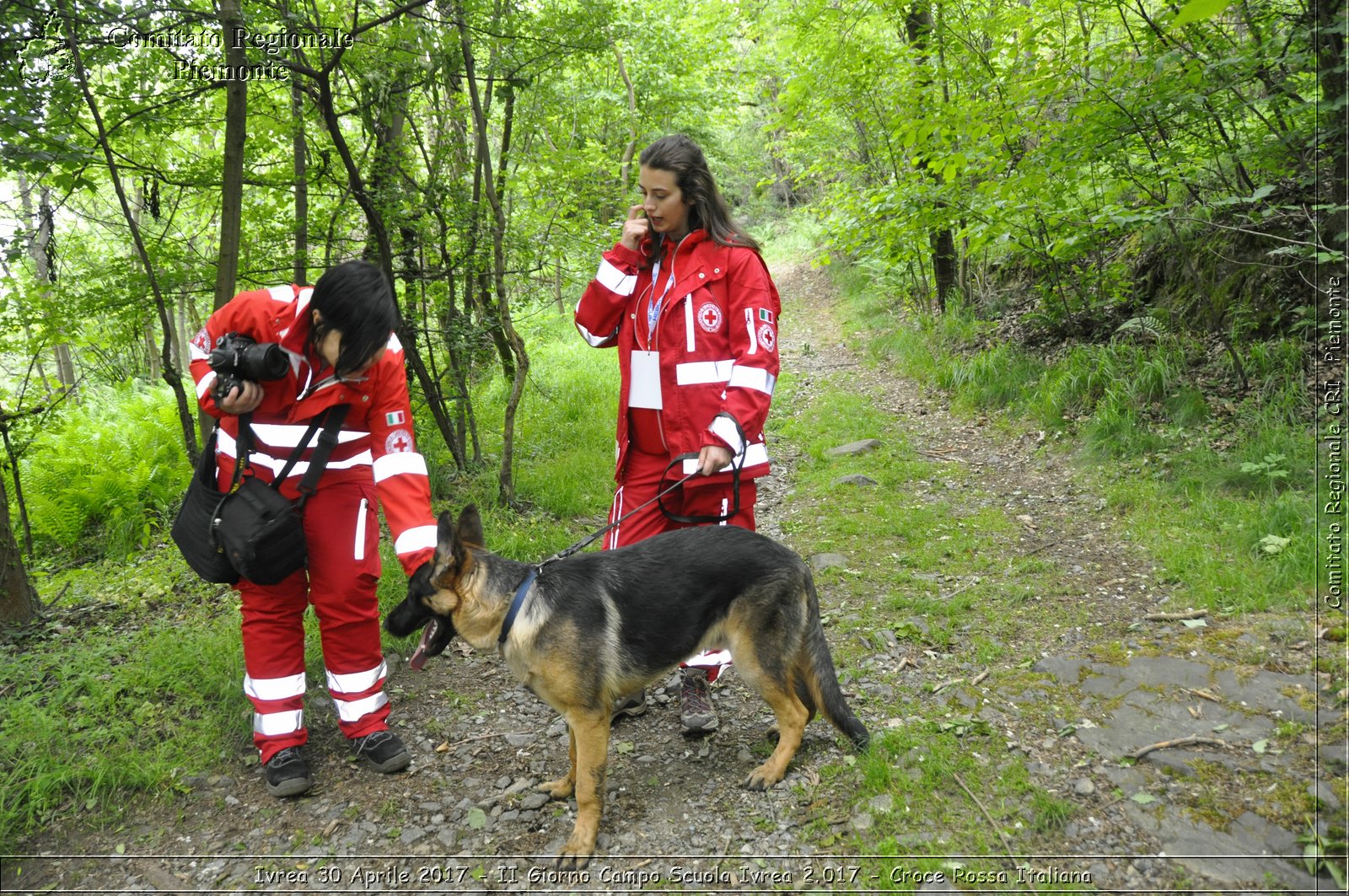 Ivrea 30 Aprile 2017 - II Giorno Campo Scuola 2.017 - Croce Rossa Italiana- Comitato Regionale del Piemonte