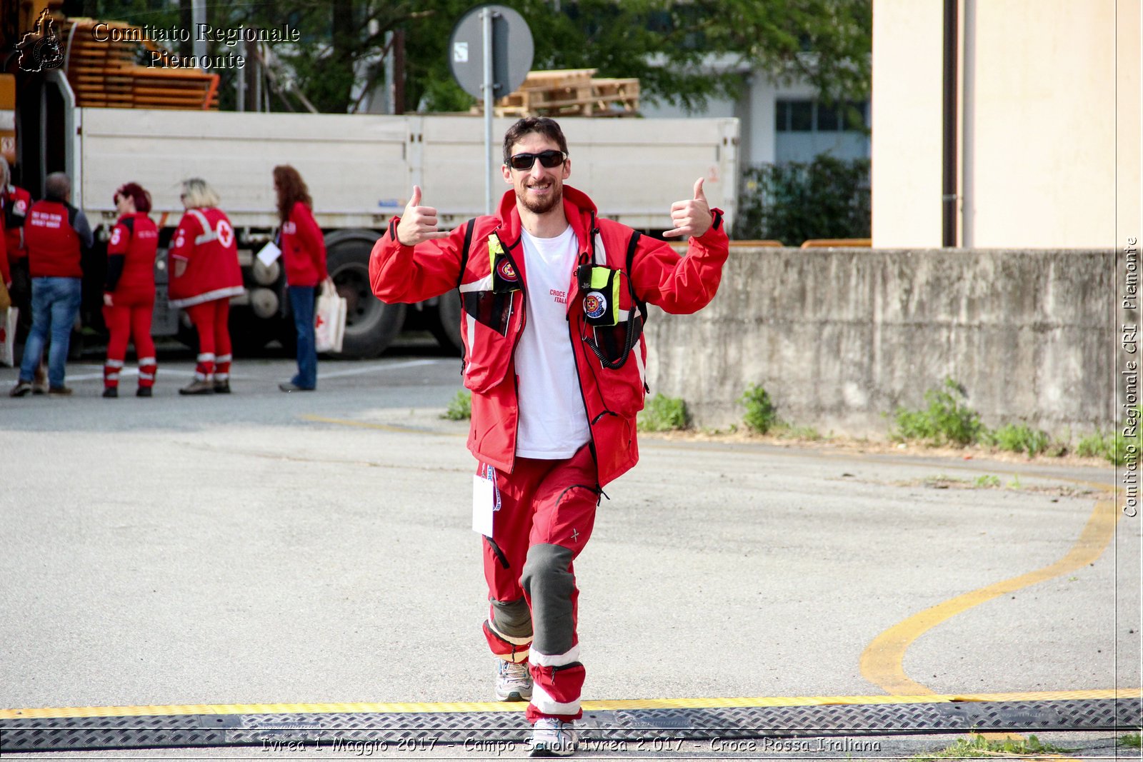 Ivrea 1 Maggio 2017 - Campo Scuola Ivrea 2.017 - Croce Rossa Italiana- Comitato Regionale del Piemonte