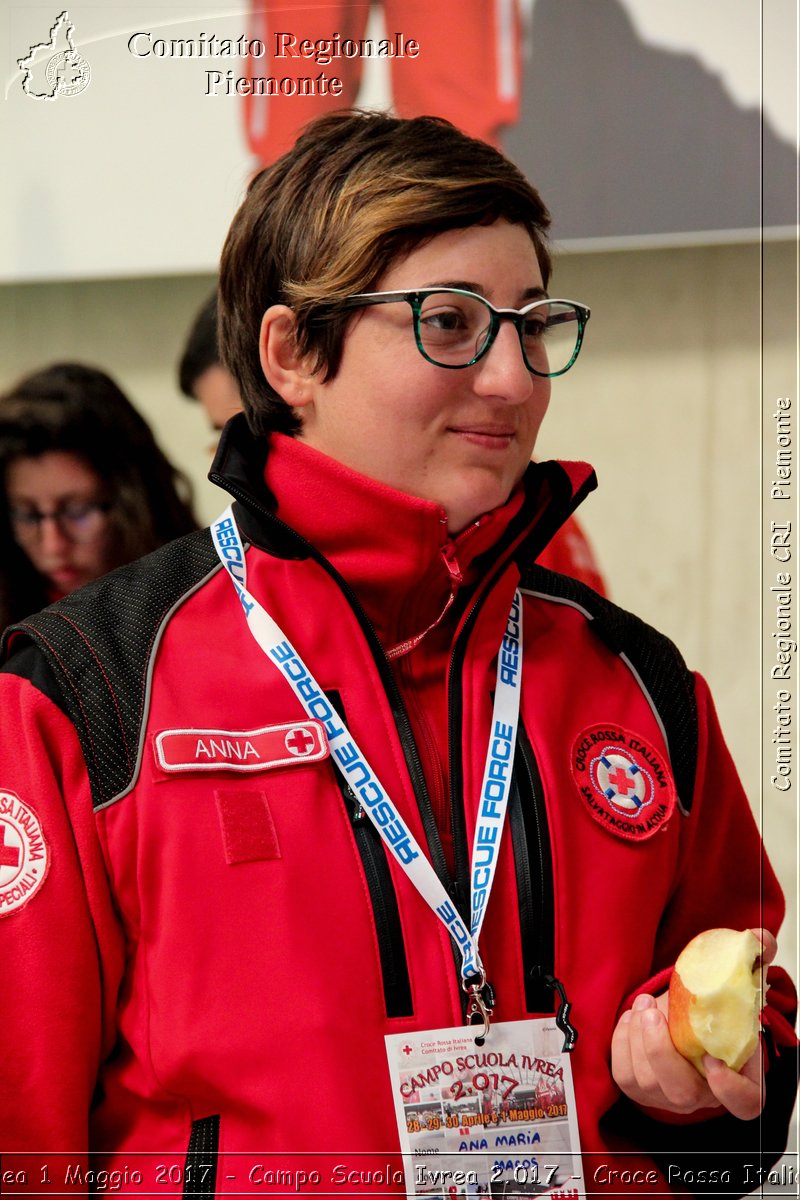 Ivrea 1 Maggio 2017 - Campo Scuola Ivrea 2.017 - Croce Rossa Italiana- Comitato Regionale del Piemonte