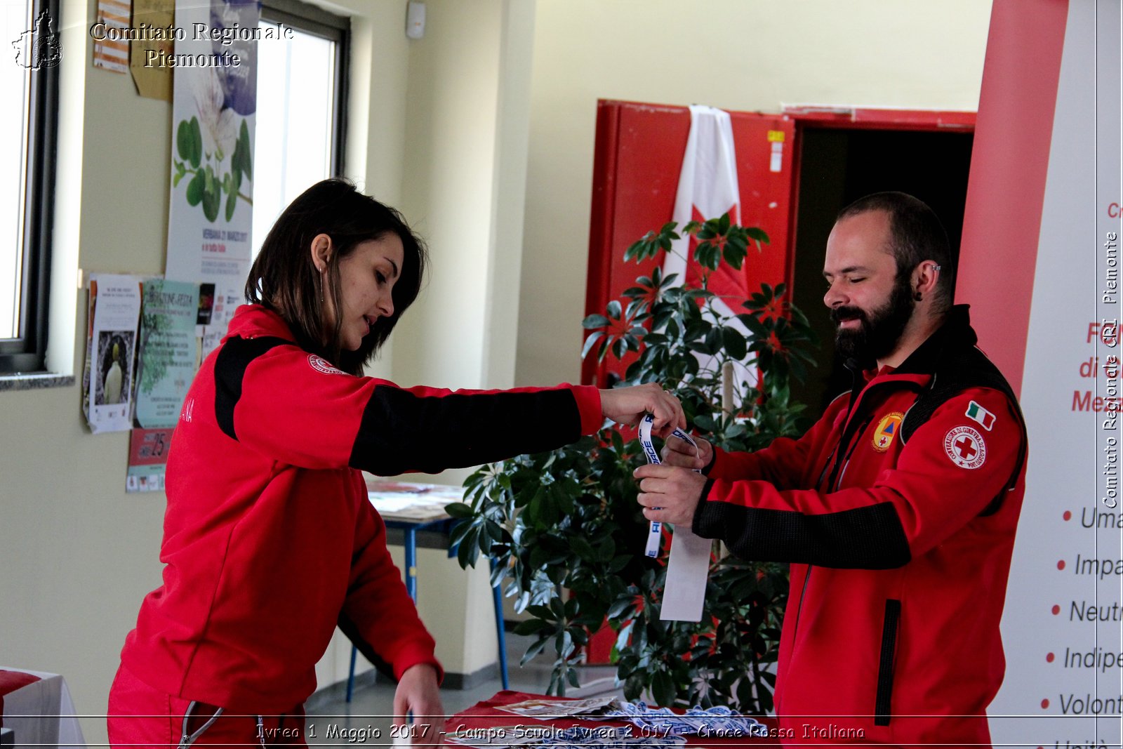 Ivrea 1 Maggio 2017 - Campo Scuola Ivrea 2.017 - Croce Rossa Italiana- Comitato Regionale del Piemonte