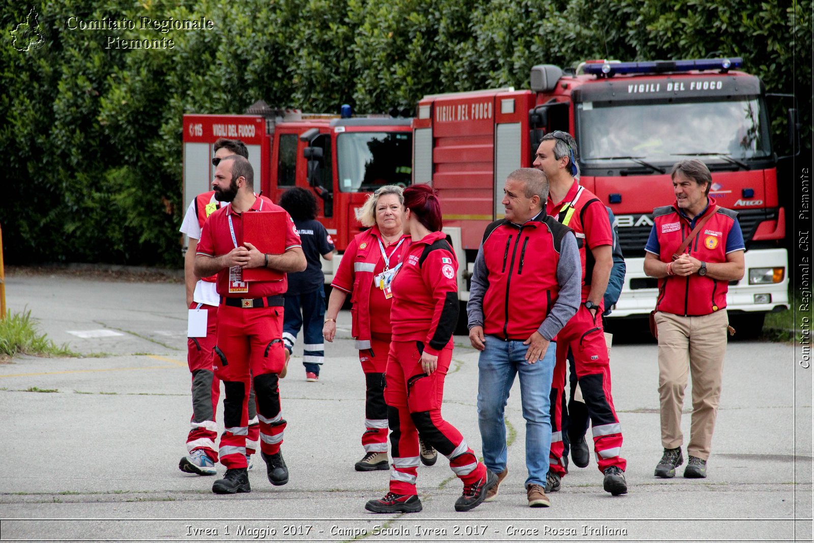 Ivrea 1 Maggio 2017 - Campo Scuola Ivrea 2.017 - Croce Rossa Italiana- Comitato Regionale del Piemonte