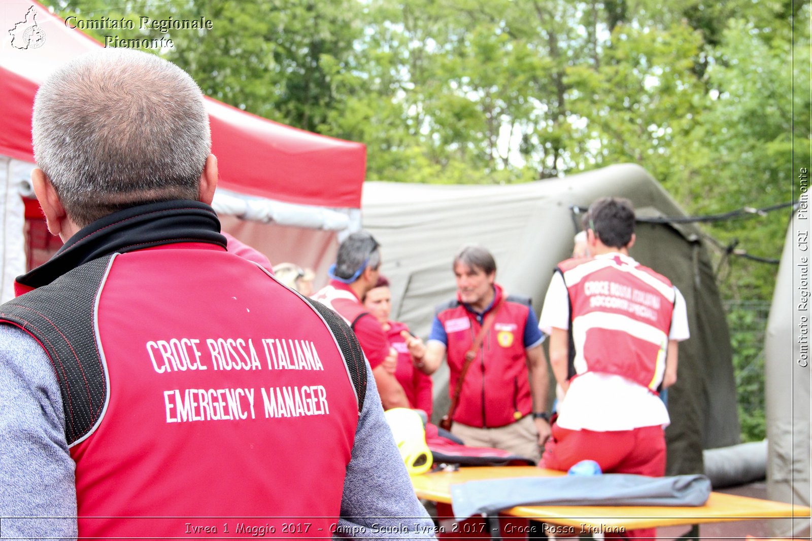 Ivrea 1 Maggio 2017 - Campo Scuola Ivrea 2.017 - Croce Rossa Italiana- Comitato Regionale del Piemonte