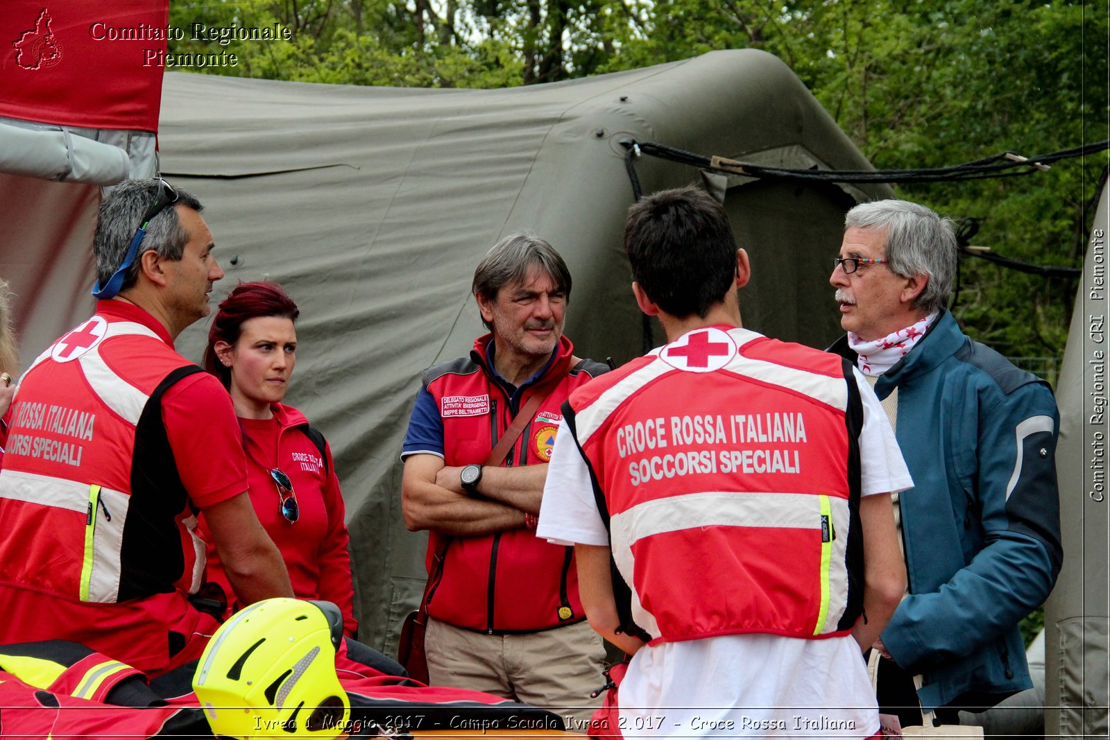 Ivrea 1 Maggio 2017 - Campo Scuola Ivrea 2.017 - Croce Rossa Italiana- Comitato Regionale del Piemonte