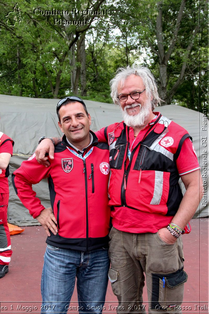 Ivrea 1 Maggio 2017 - Campo Scuola Ivrea 2.017 - Croce Rossa Italiana- Comitato Regionale del Piemonte