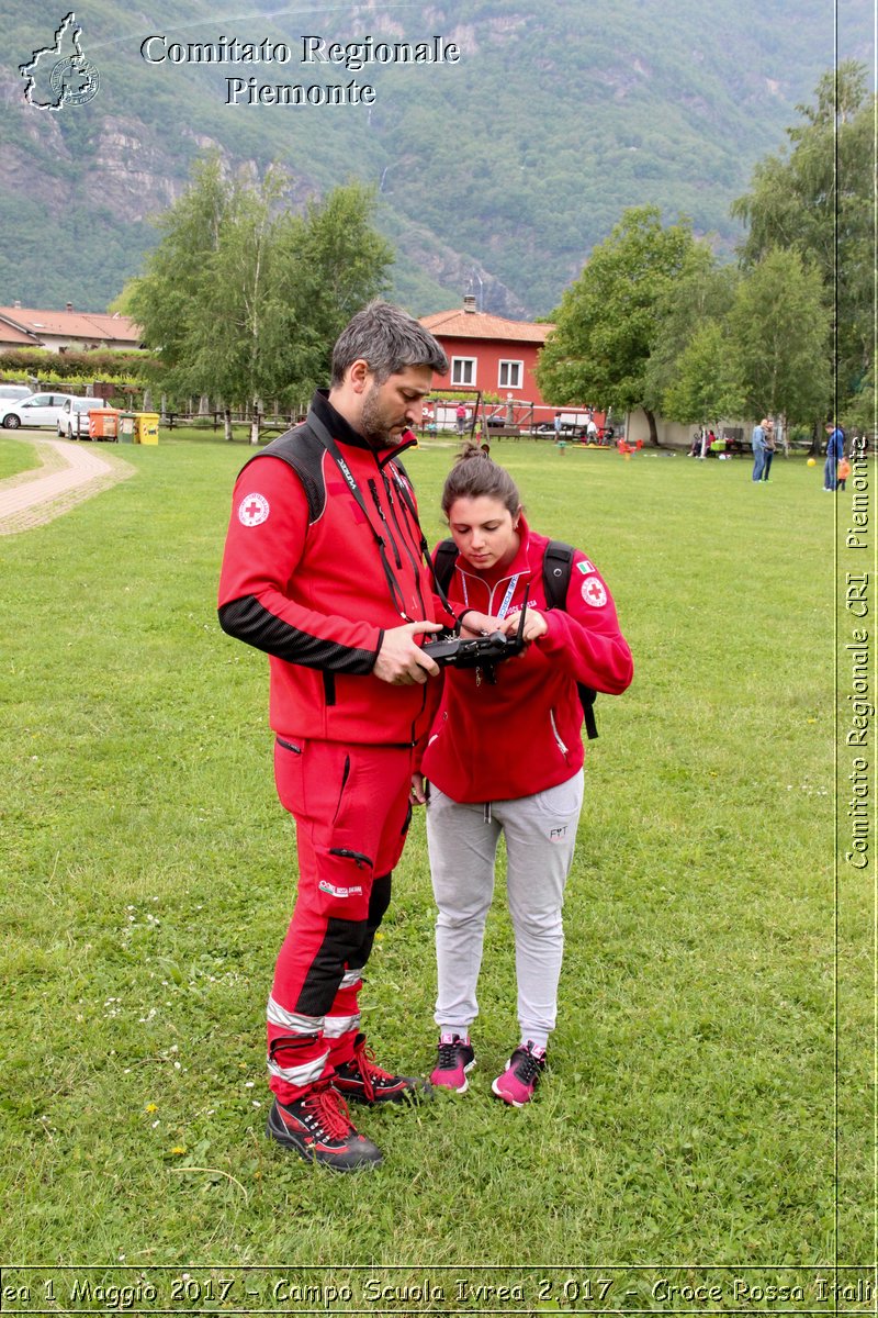 Ivrea 1 Maggio 2017 - Campo Scuola Ivrea 2.017 - Croce Rossa Italiana- Comitato Regionale del Piemonte