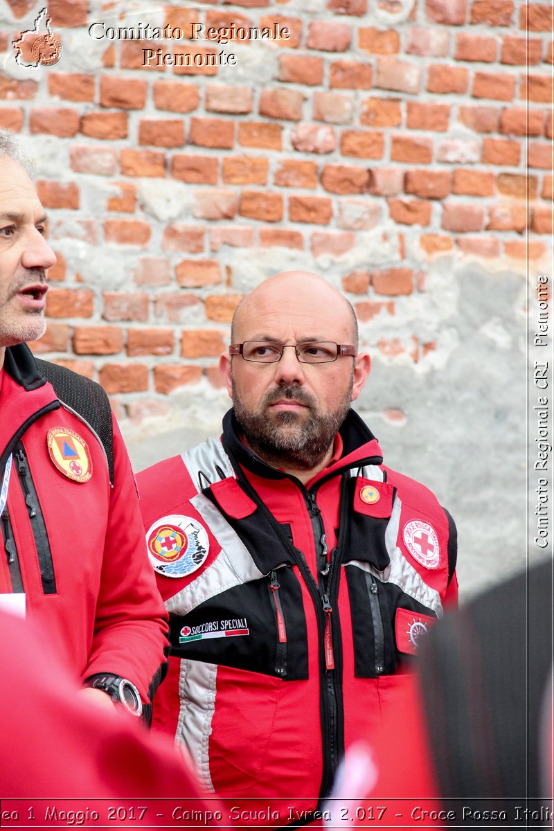 Ivrea 1 Maggio 2017 - Campo Scuola Ivrea 2.017 - Croce Rossa Italiana- Comitato Regionale del Piemonte