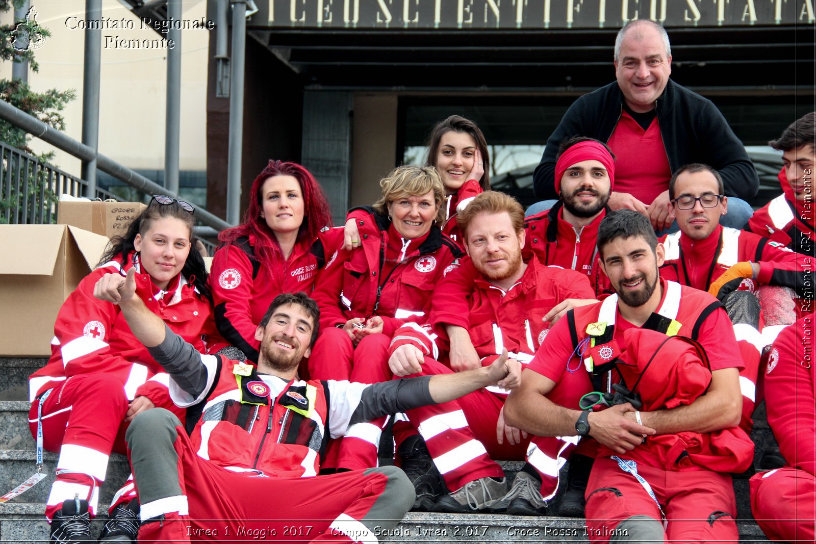 Ivrea 1 Maggio 2017 - Campo Scuola Ivrea 2.017 - Croce Rossa Italiana- Comitato Regionale del Piemonte