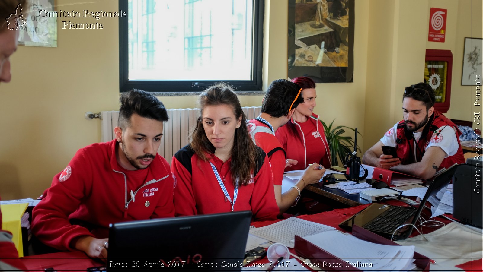 Ivrea 30 Aprile 2017 - Campo Scuola 2.017 - Croce Rossa Italiana- Comitato Regionale del Piemonte