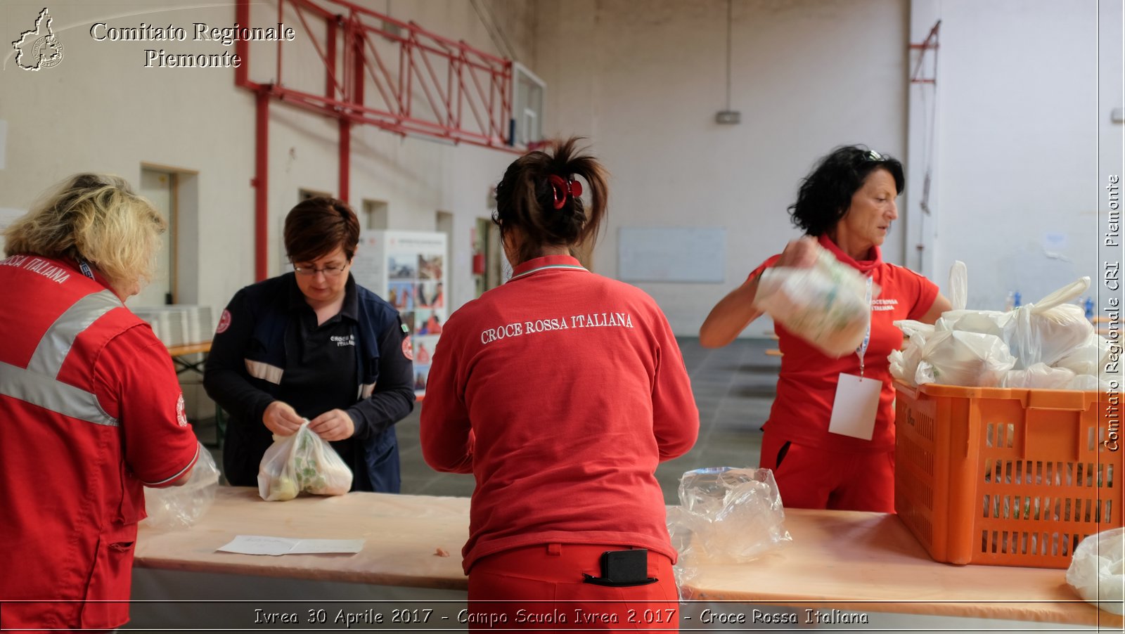 Ivrea 30 Aprile 2017 - Campo Scuola 2.017 - Croce Rossa Italiana- Comitato Regionale del Piemonte