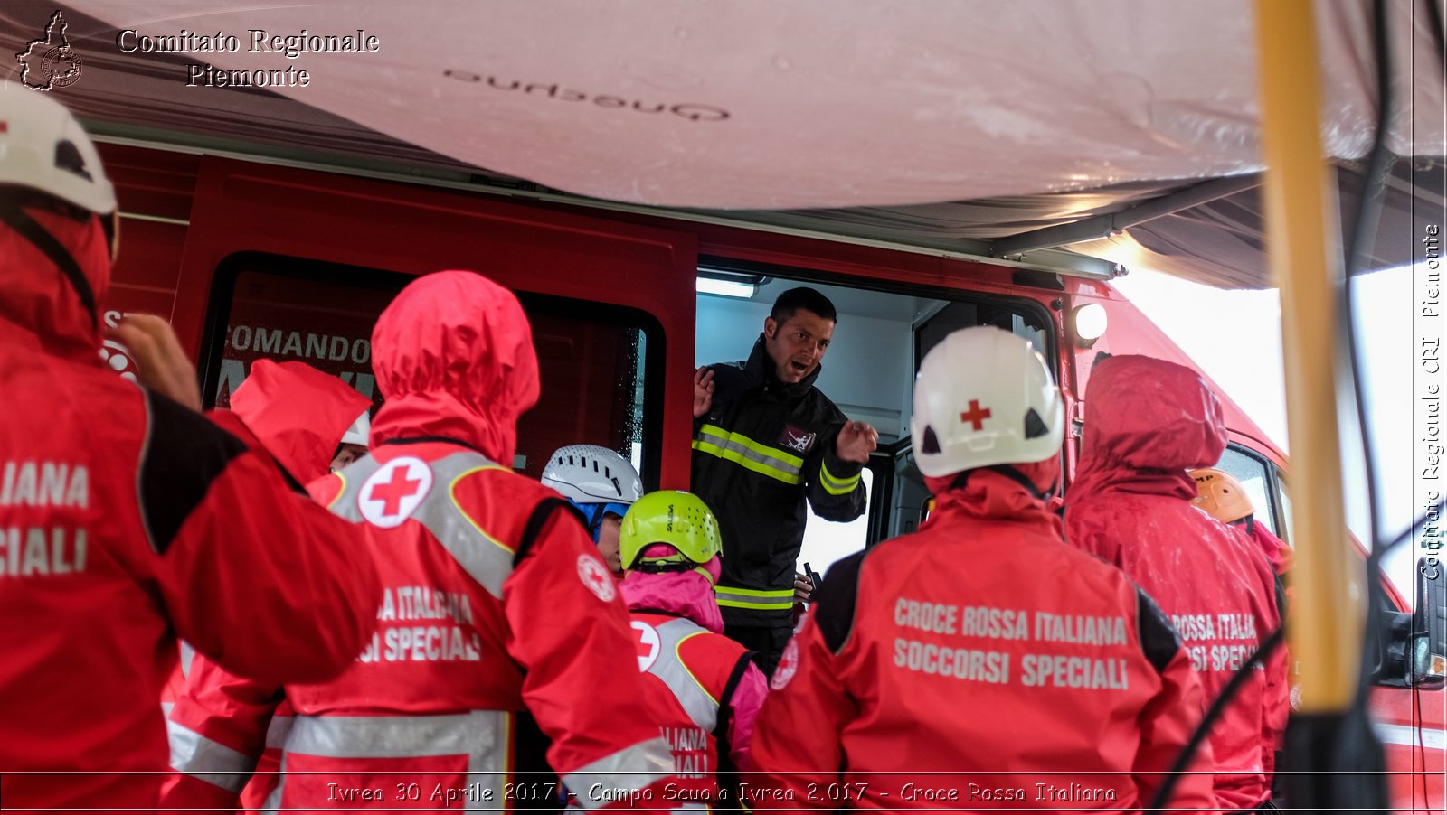 Ivrea 30 Aprile 2017 - Campo Scuola 2.017 - Croce Rossa Italiana- Comitato Regionale del Piemonte