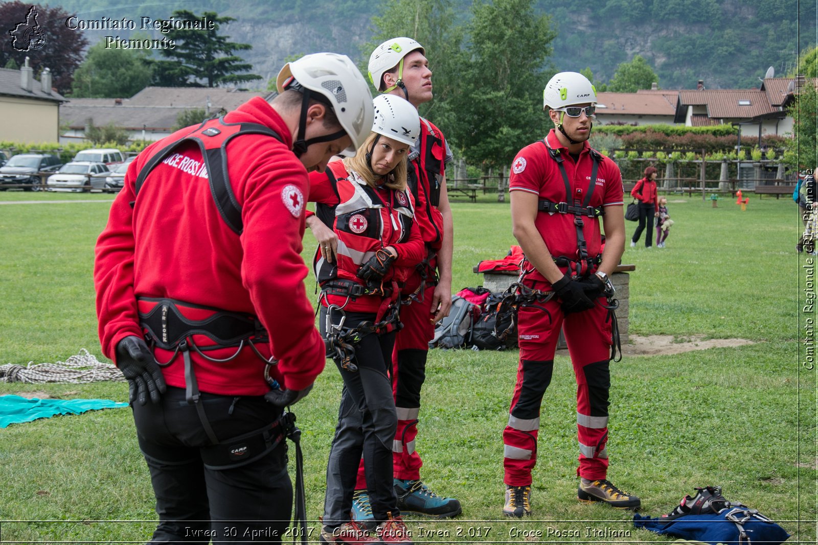 Ivrea 30 Aprile 2017 - Campo Scuola 2.017 - Croce Rossa Italiana- Comitato Regionale del Piemonte