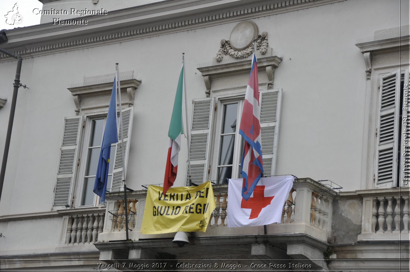 Vercelli 7 Maggio 2017 - Celebrazioni 8 Maggio 2.017 - Croce Rossa Italiana- Comitato Regionale del Piemonte