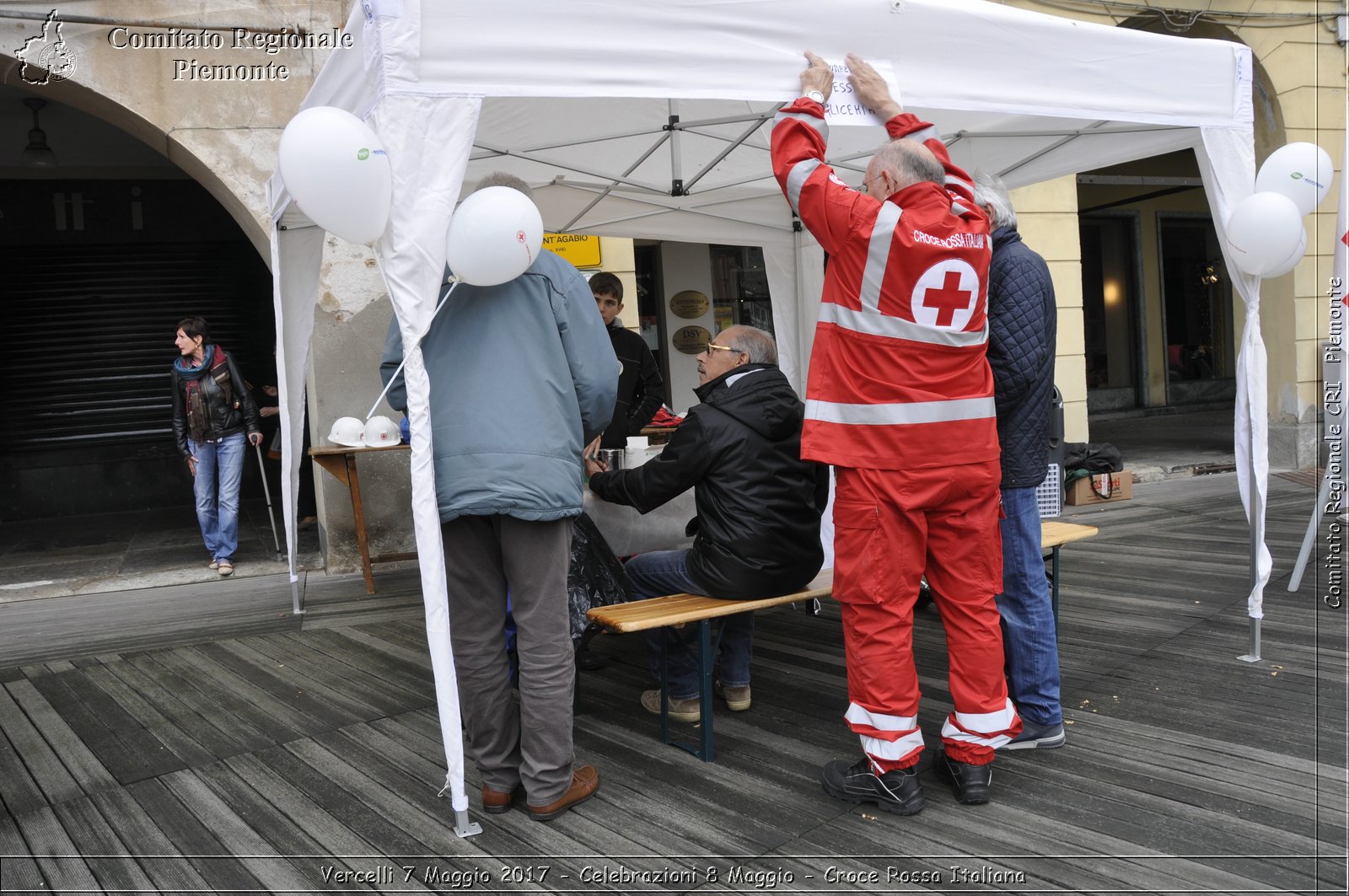 Vercelli 7 Maggio 2017 - Celebrazioni 8 Maggio 2.017 - Croce Rossa Italiana- Comitato Regionale del Piemonte