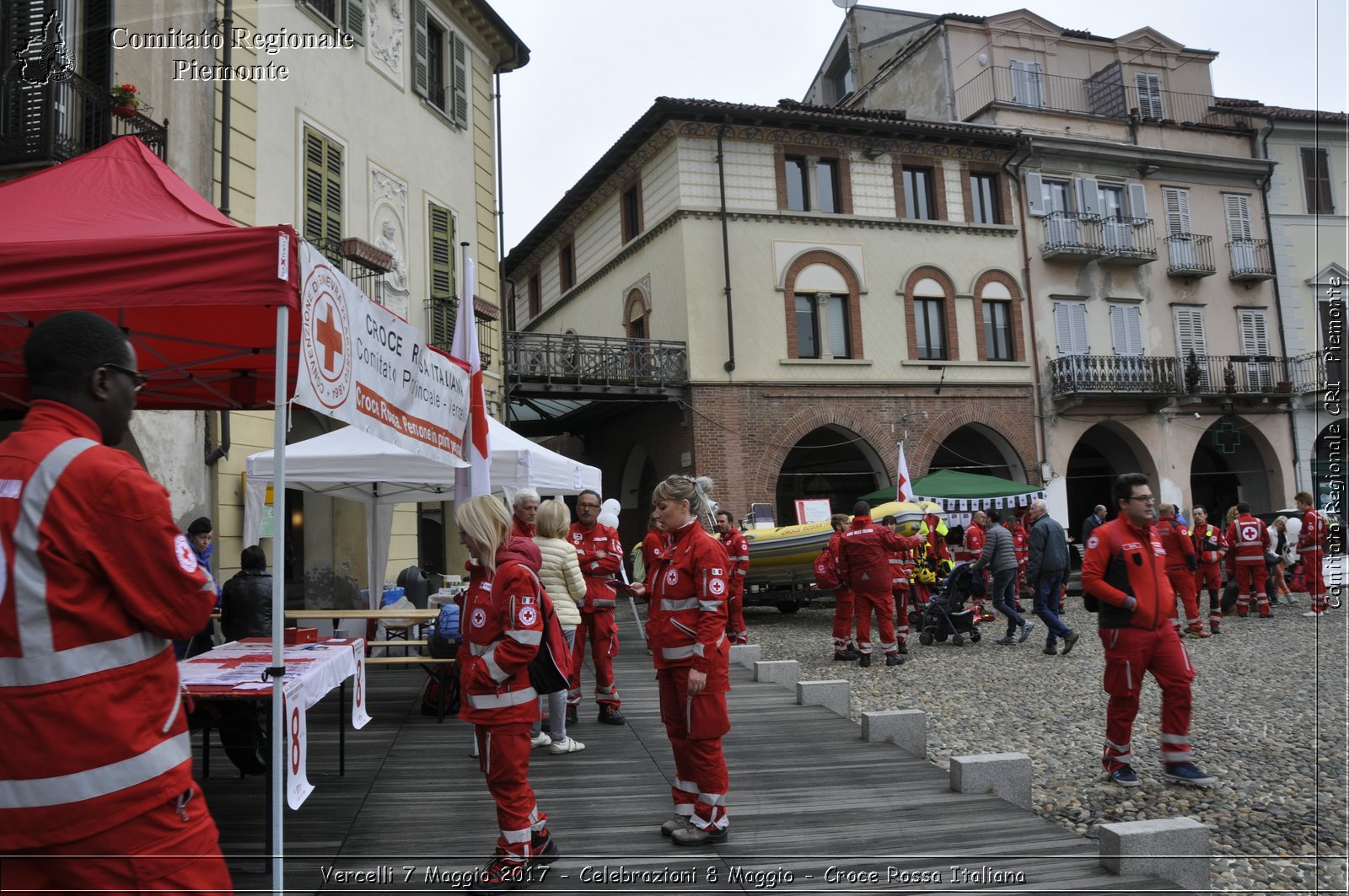 Vercelli 7 Maggio 2017 - Celebrazioni 8 Maggio 2.017 - Croce Rossa Italiana- Comitato Regionale del Piemonte