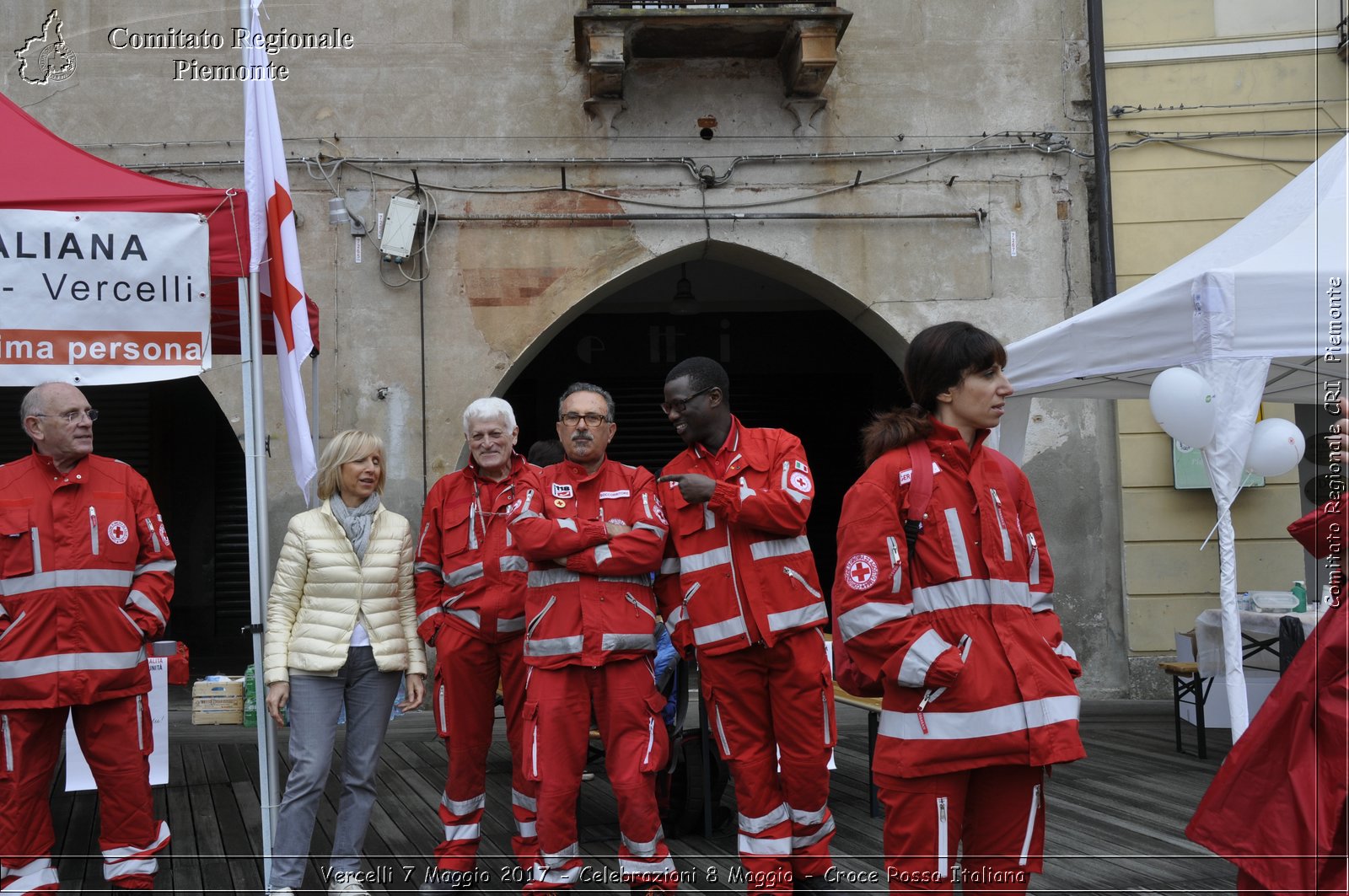 Vercelli 7 Maggio 2017 - Celebrazioni 8 Maggio 2.017 - Croce Rossa Italiana- Comitato Regionale del Piemonte