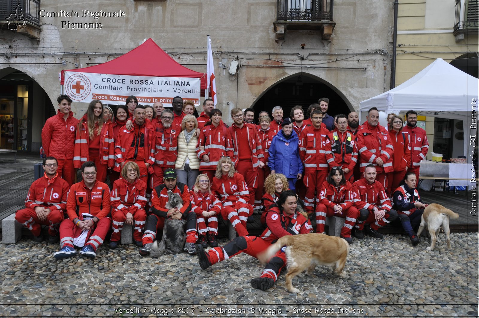 Vercelli 7 Maggio 2017 - Celebrazioni 8 Maggio 2.017 - Croce Rossa Italiana- Comitato Regionale del Piemonte