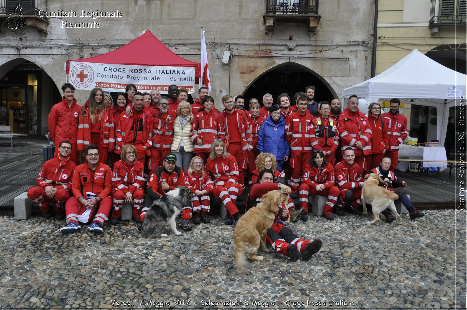 Vercelli 7 Maggio 2017 - Celebrazioni 8 Maggio 2.017 - Croce Rossa Italiana- Comitato Regionale del Piemonte