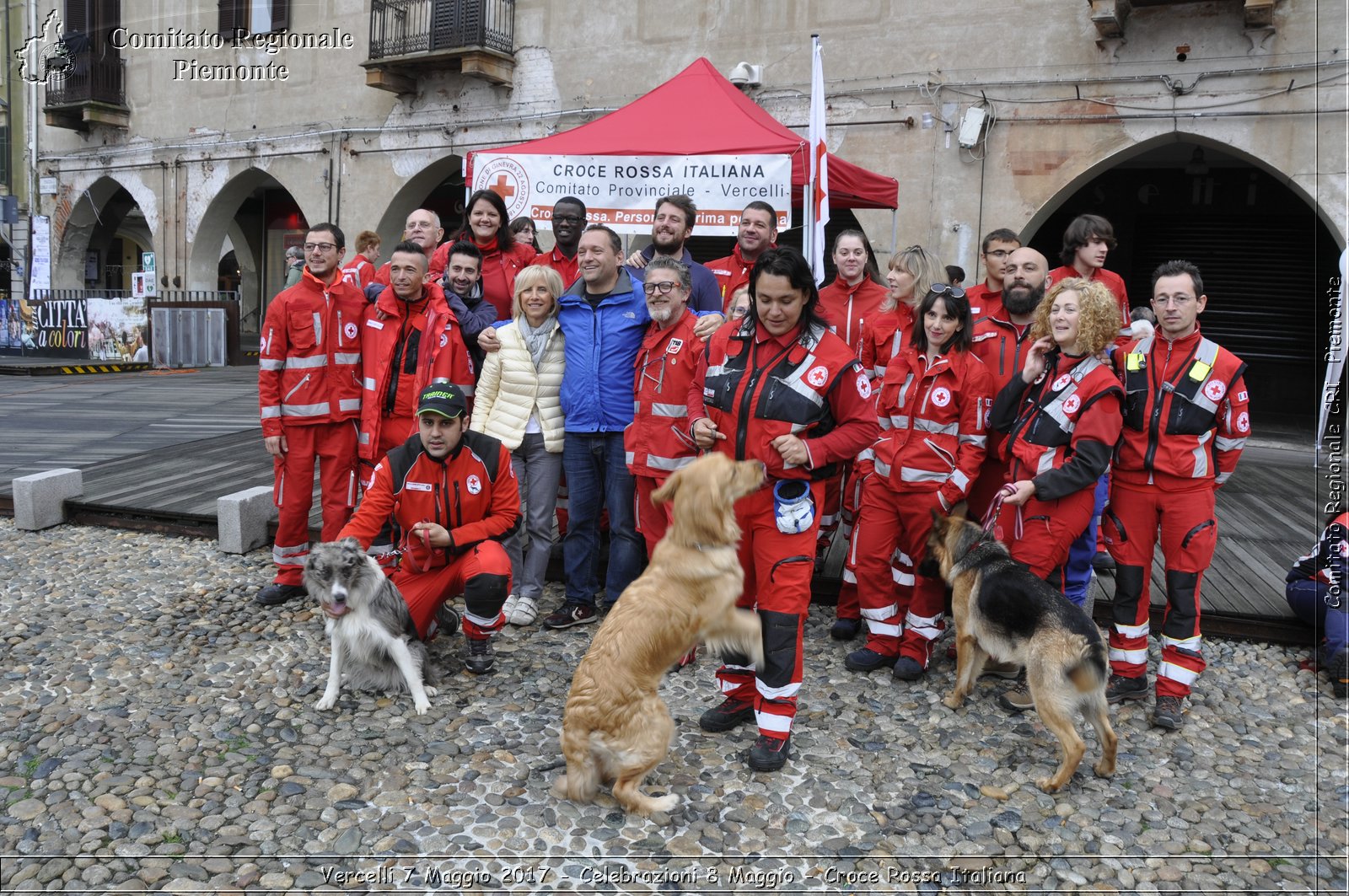 Vercelli 7 Maggio 2017 - Celebrazioni 8 Maggio 2.017 - Croce Rossa Italiana- Comitato Regionale del Piemonte