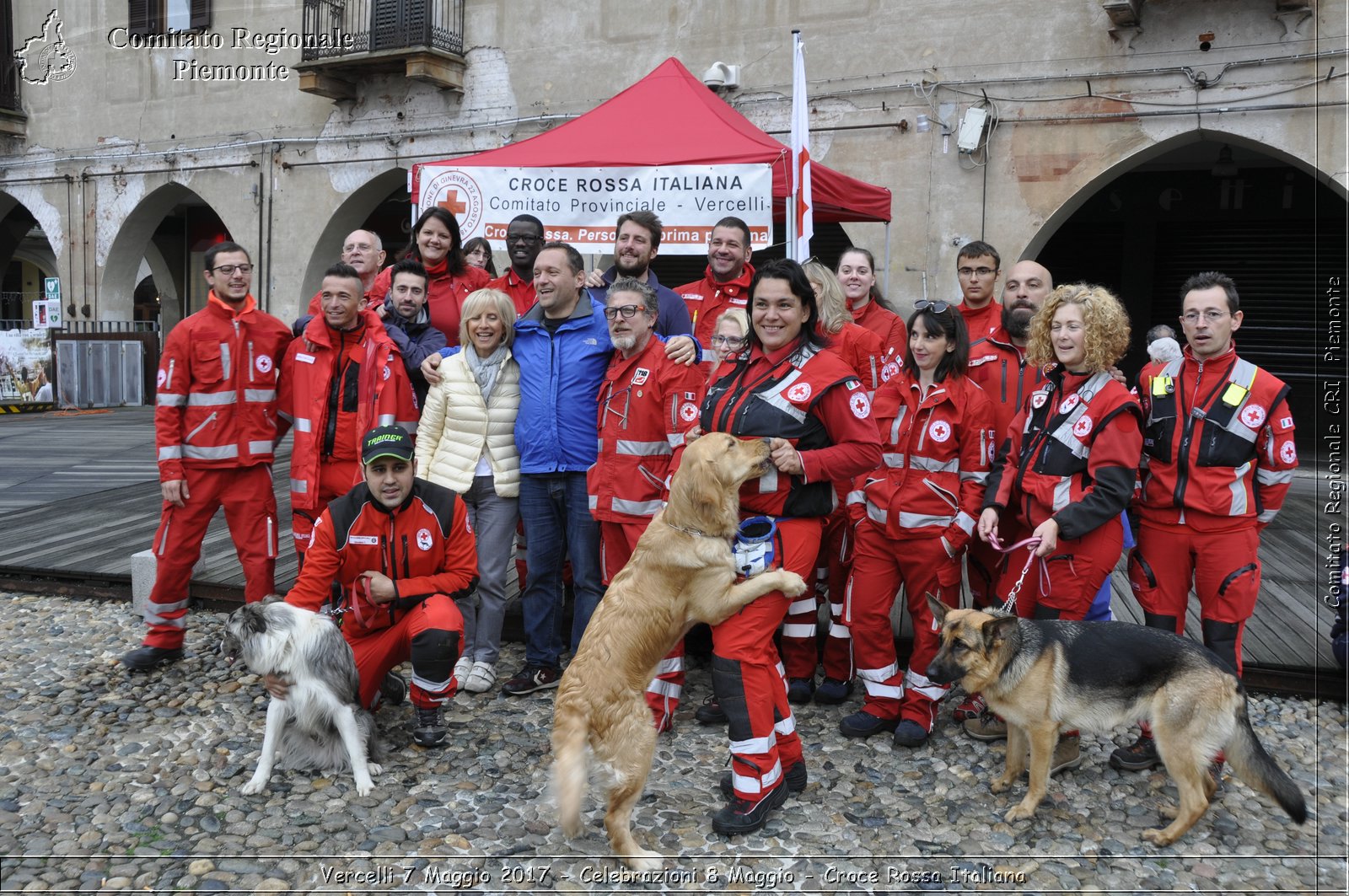 Vercelli 7 Maggio 2017 - Celebrazioni 8 Maggio 2.017 - Croce Rossa Italiana- Comitato Regionale del Piemonte