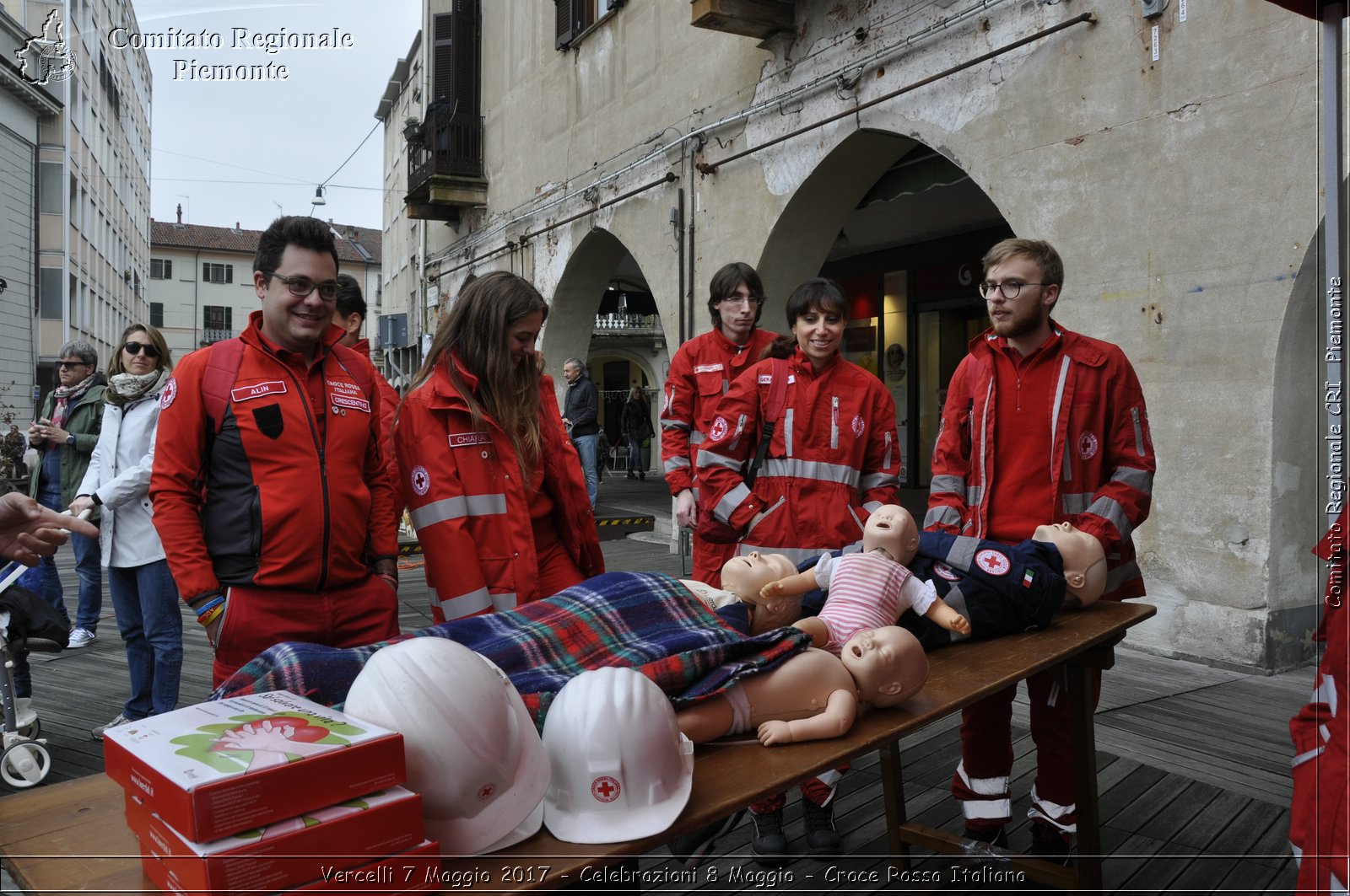 Vercelli 7 Maggio 2017 - Celebrazioni 8 Maggio 2.017 - Croce Rossa Italiana- Comitato Regionale del Piemonte