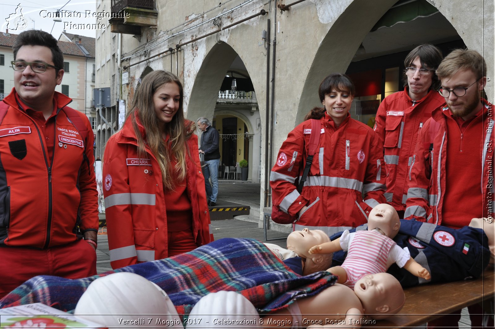 Vercelli 7 Maggio 2017 - Celebrazioni 8 Maggio 2.017 - Croce Rossa Italiana- Comitato Regionale del Piemonte