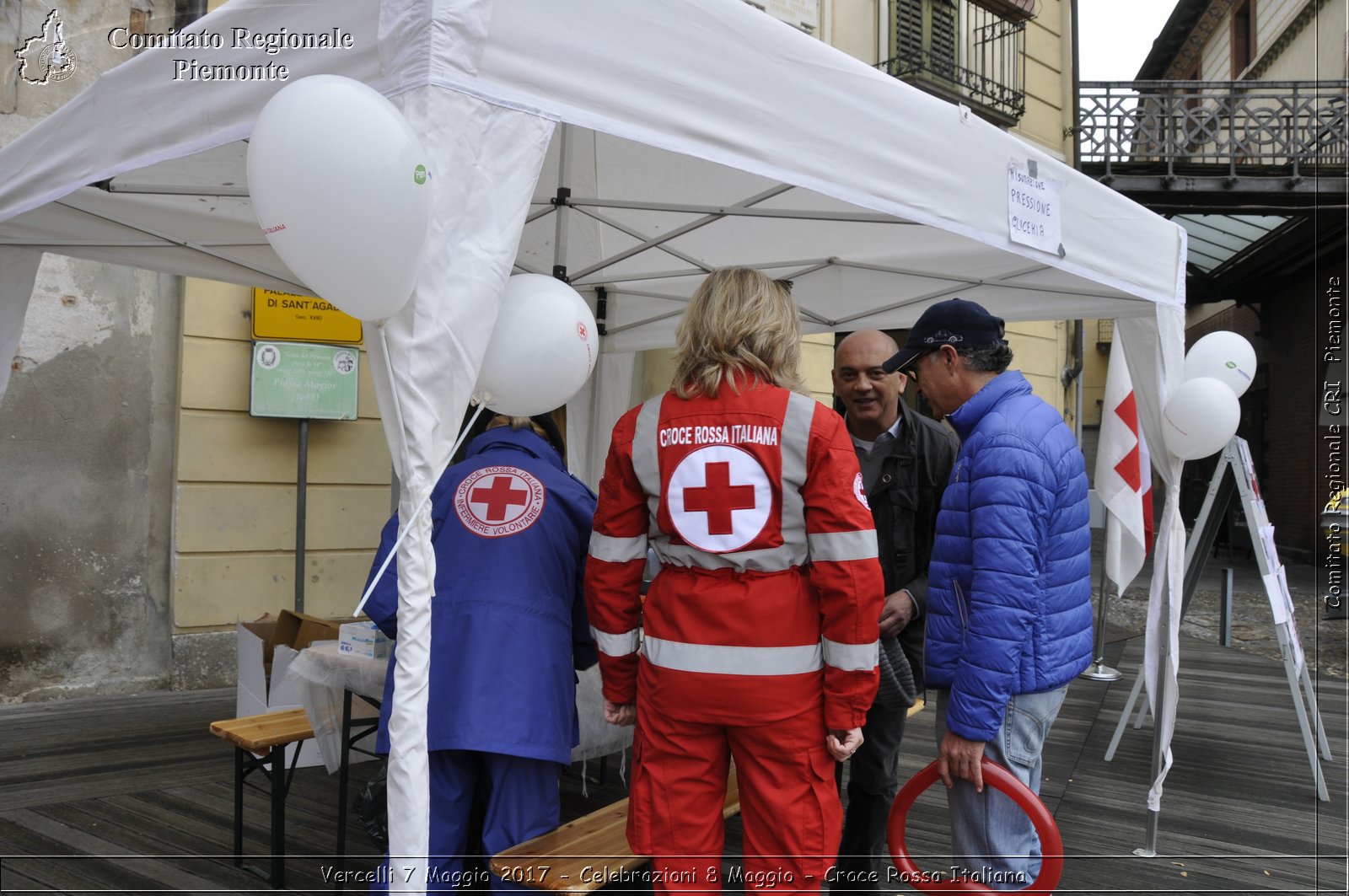 Vercelli 7 Maggio 2017 - Celebrazioni 8 Maggio 2.017 - Croce Rossa Italiana- Comitato Regionale del Piemonte