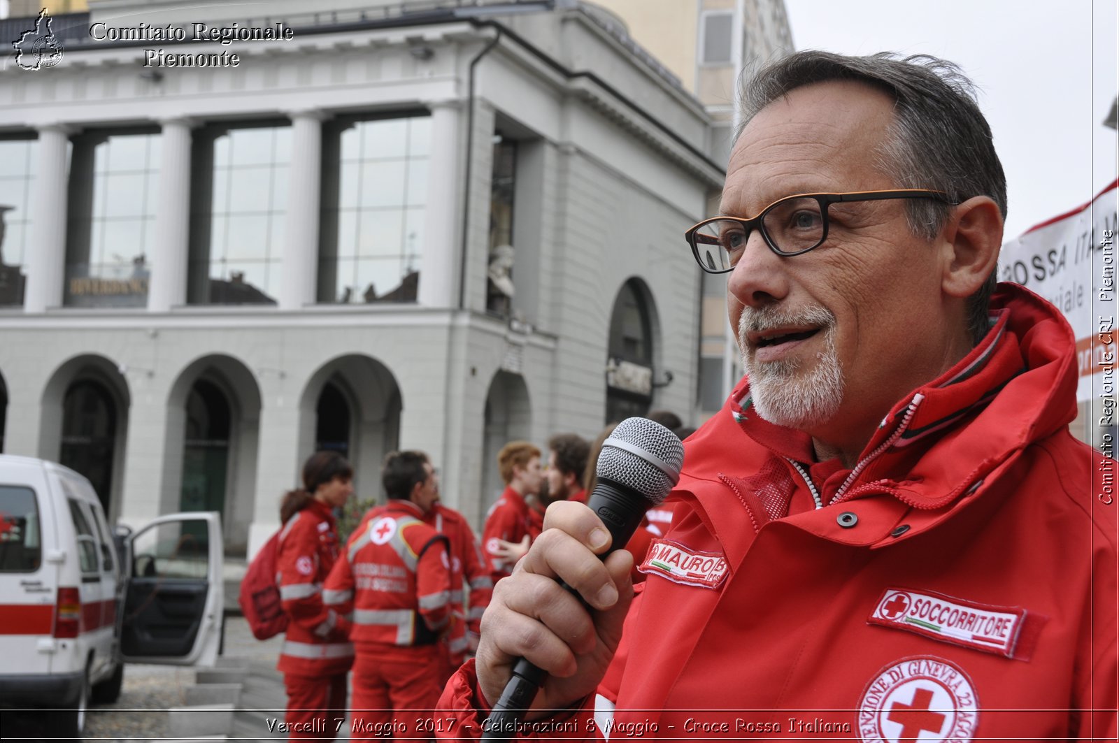 Vercelli 7 Maggio 2017 - Celebrazioni 8 Maggio 2.017 - Croce Rossa Italiana- Comitato Regionale del Piemonte