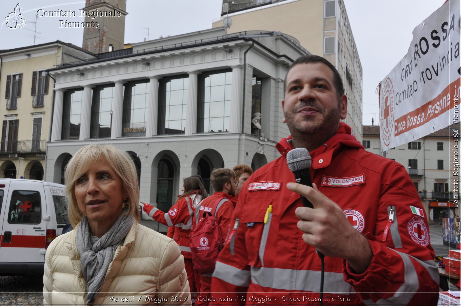 Vercelli 7 Maggio 2017 - Celebrazioni 8 Maggio 2.017 - Croce Rossa Italiana- Comitato Regionale del Piemonte