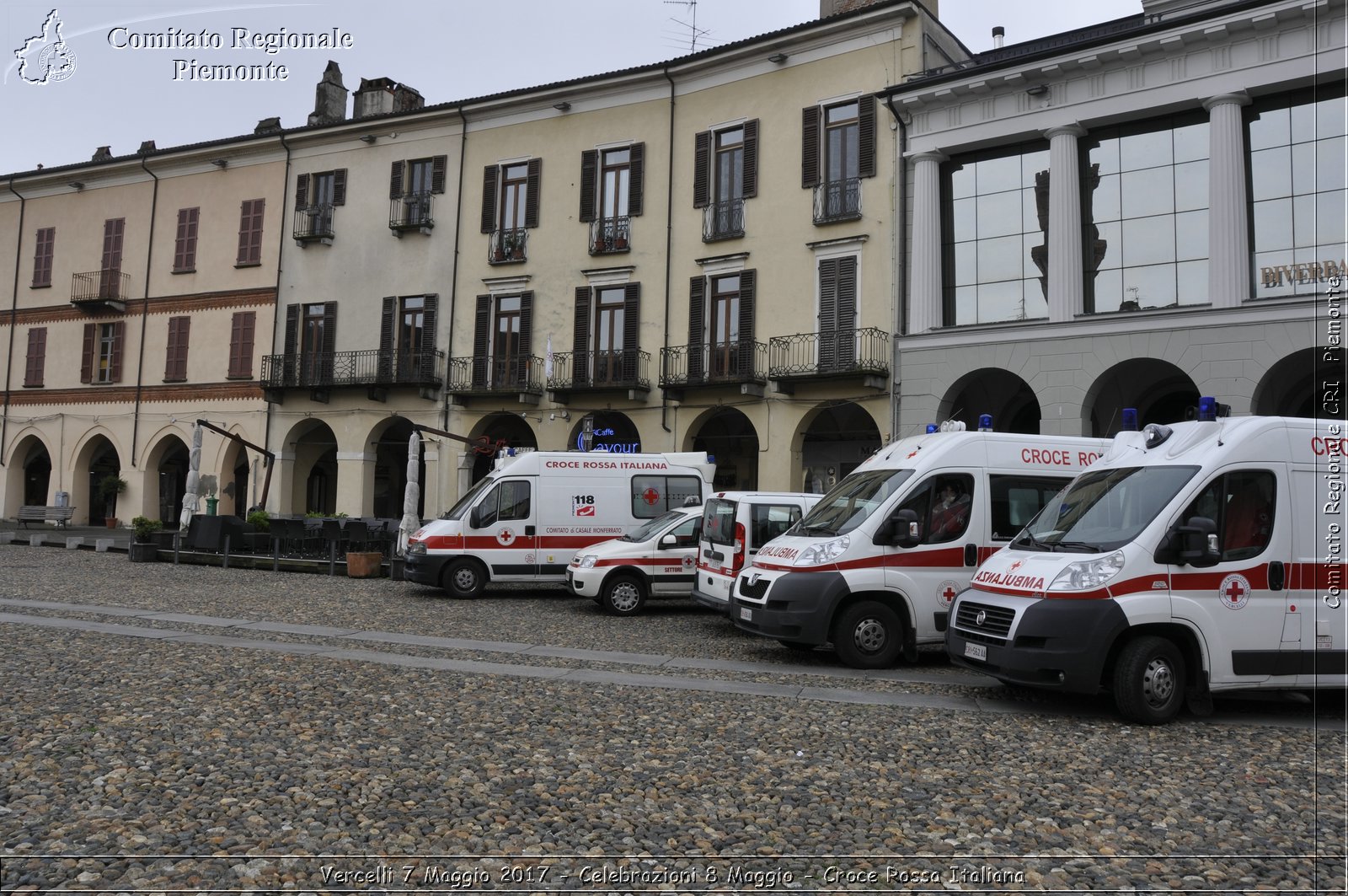 Vercelli 7 Maggio 2017 - Celebrazioni 8 Maggio 2.017 - Croce Rossa Italiana- Comitato Regionale del Piemonte