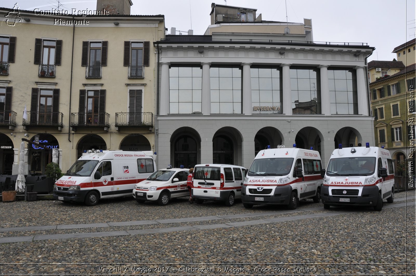 Vercelli 7 Maggio 2017 - Celebrazioni 8 Maggio 2.017 - Croce Rossa Italiana- Comitato Regionale del Piemonte