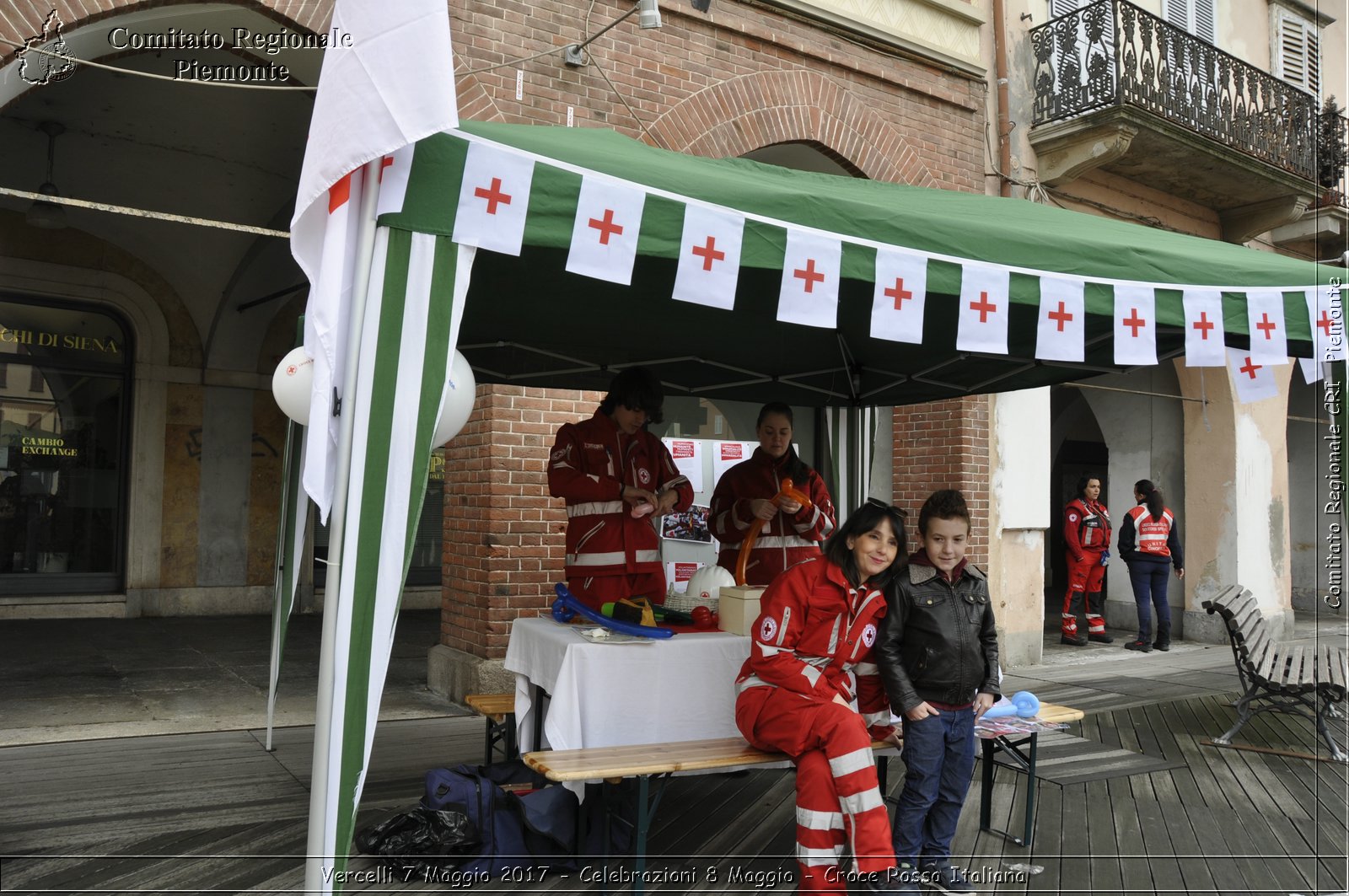 Vercelli 7 Maggio 2017 - Celebrazioni 8 Maggio 2.017 - Croce Rossa Italiana- Comitato Regionale del Piemonte