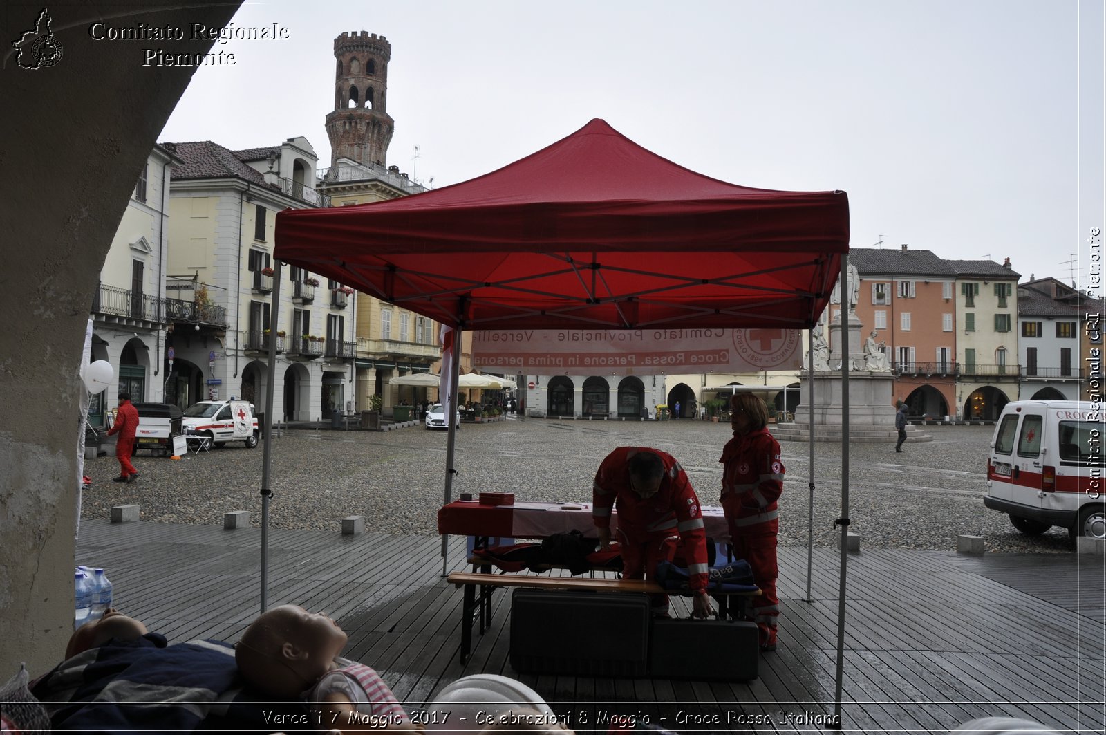 Vercelli 7 Maggio 2017 - Celebrazioni 8 Maggio 2.017 - Croce Rossa Italiana- Comitato Regionale del Piemonte