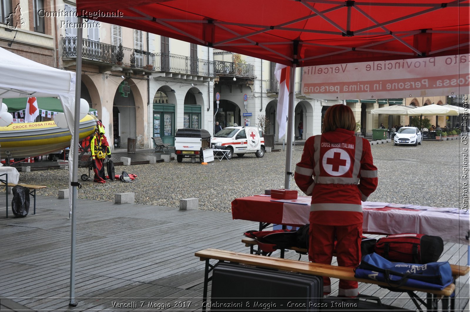 Vercelli 7 Maggio 2017 - Celebrazioni 8 Maggio 2.017 - Croce Rossa Italiana- Comitato Regionale del Piemonte