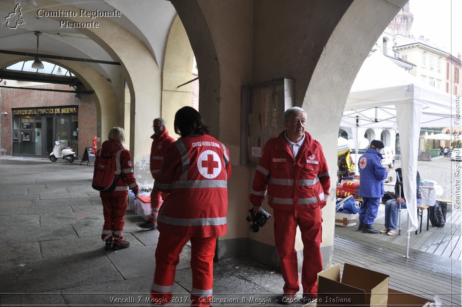 Vercelli 7 Maggio 2017 - Celebrazioni 8 Maggio 2.017 - Croce Rossa Italiana- Comitato Regionale del Piemonte