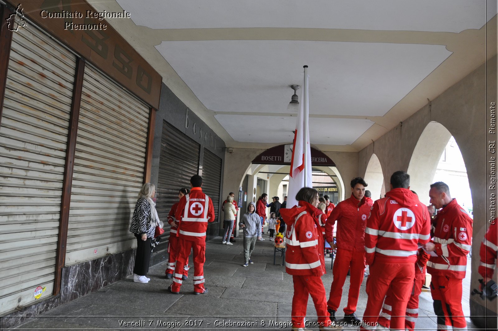 Vercelli 7 Maggio 2017 - Celebrazioni 8 Maggio 2.017 - Croce Rossa Italiana- Comitato Regionale del Piemonte