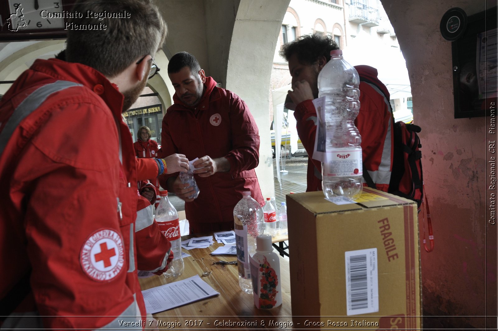 Vercelli 7 Maggio 2017 - Celebrazioni 8 Maggio 2.017 - Croce Rossa Italiana- Comitato Regionale del Piemonte