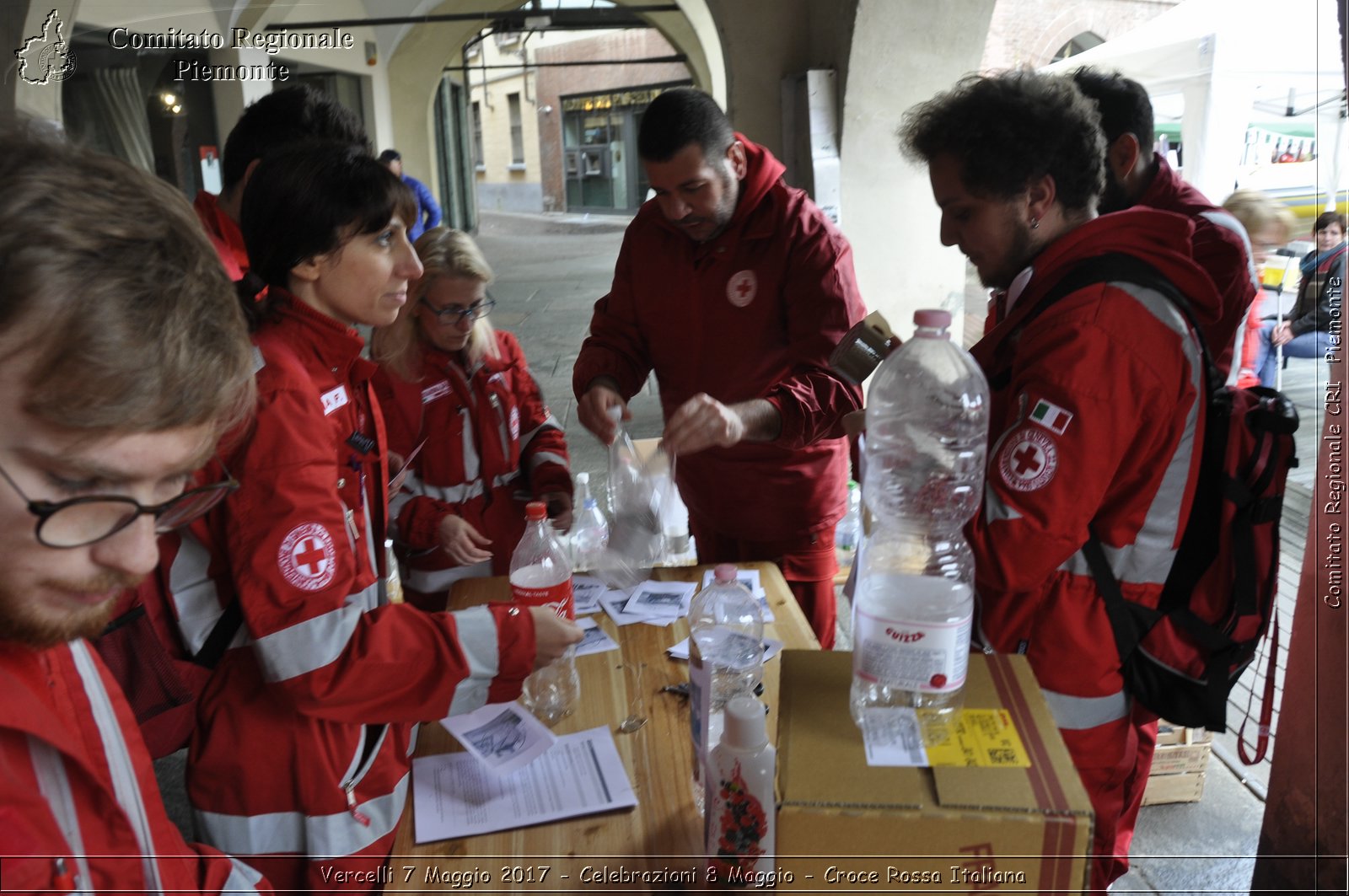 Vercelli 7 Maggio 2017 - Celebrazioni 8 Maggio 2.017 - Croce Rossa Italiana- Comitato Regionale del Piemonte