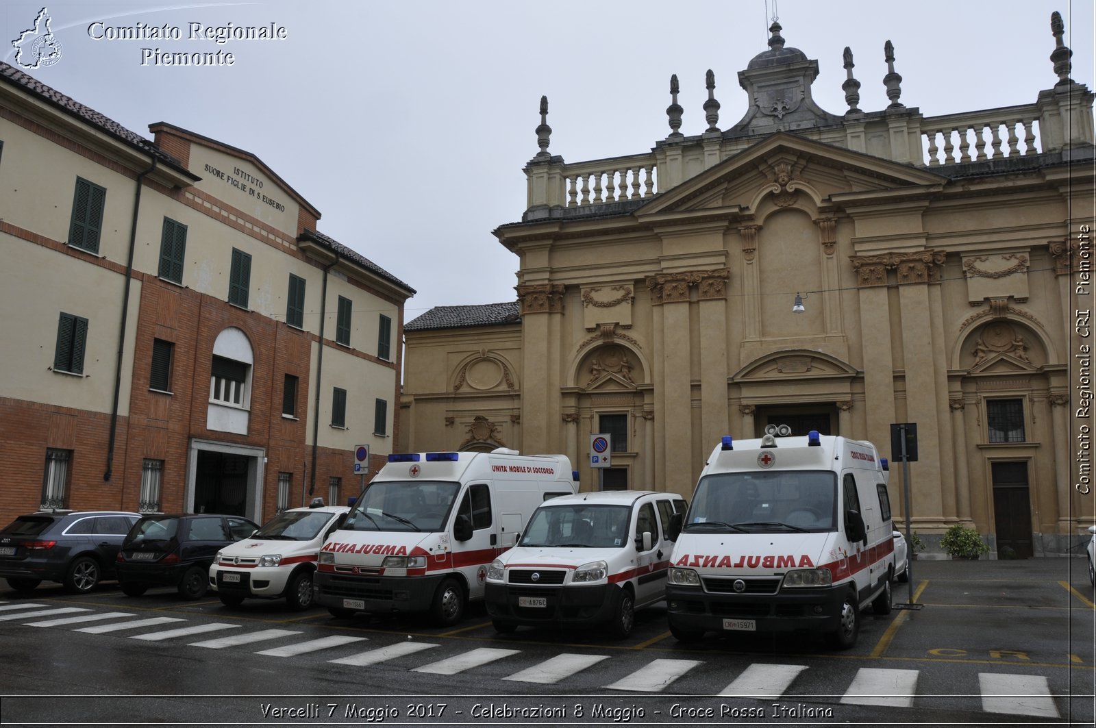 Vercelli 7 Maggio 2017 - Celebrazioni 8 Maggio 2.017 - Croce Rossa Italiana- Comitato Regionale del Piemonte