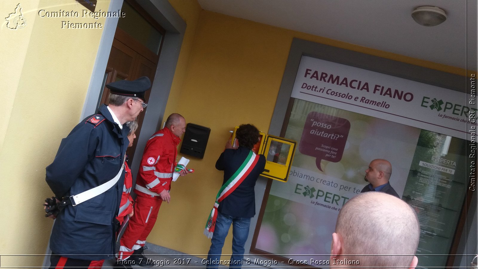 Fiano 7 Maggio 2017 - Celebrazioni 8 Maggio 2.017 - Croce Rossa Italiana- Comitato Regionale del Piemonte