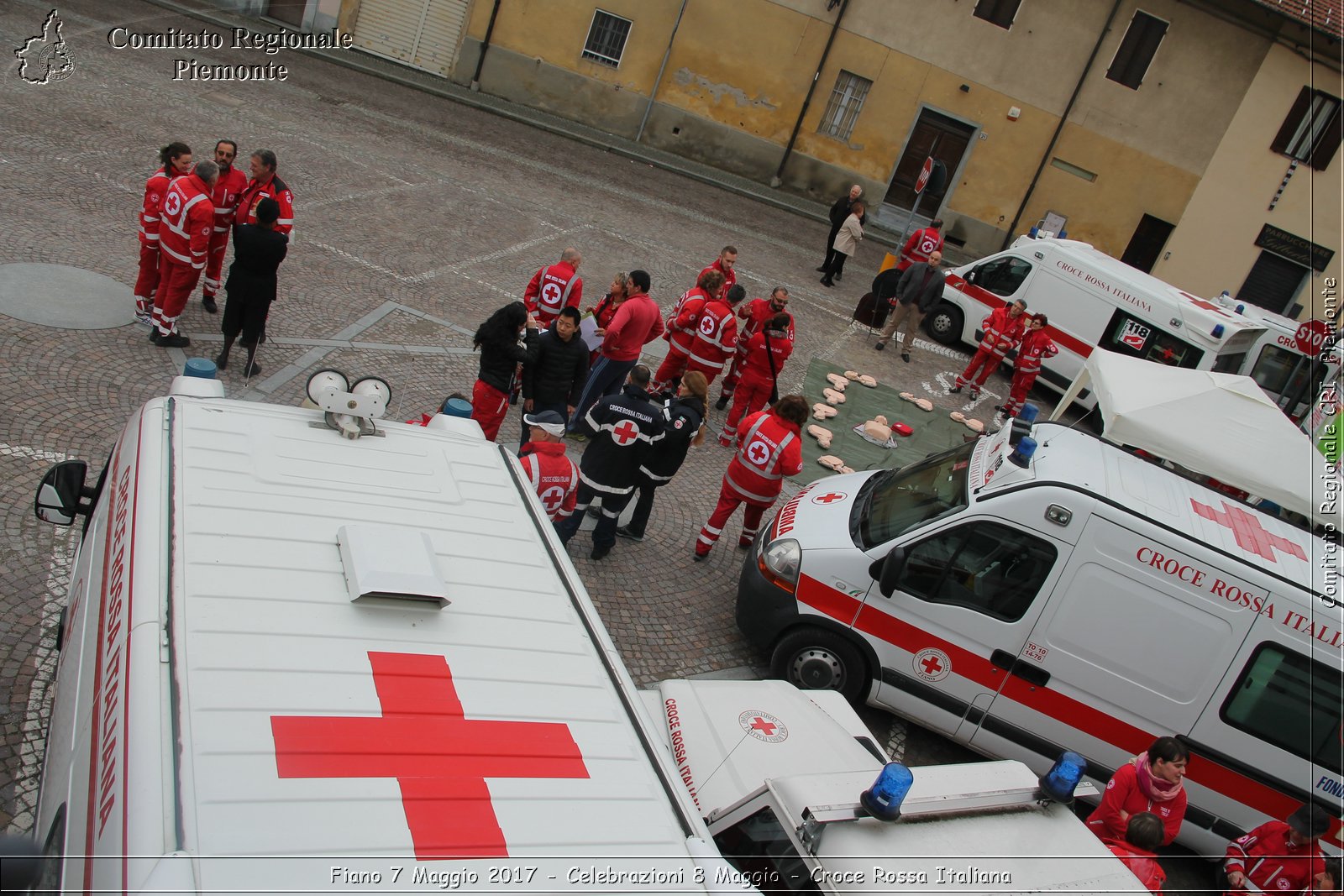 Fiano 7 Maggio 2017 - Celebrazioni 8 Maggio 2.017 - Croce Rossa Italiana- Comitato Regionale del Piemonte