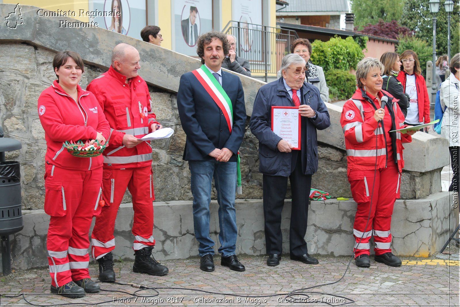 Fiano 7 Maggio 2017 - Celebrazioni 8 Maggio 2.017 - Croce Rossa Italiana- Comitato Regionale del Piemonte