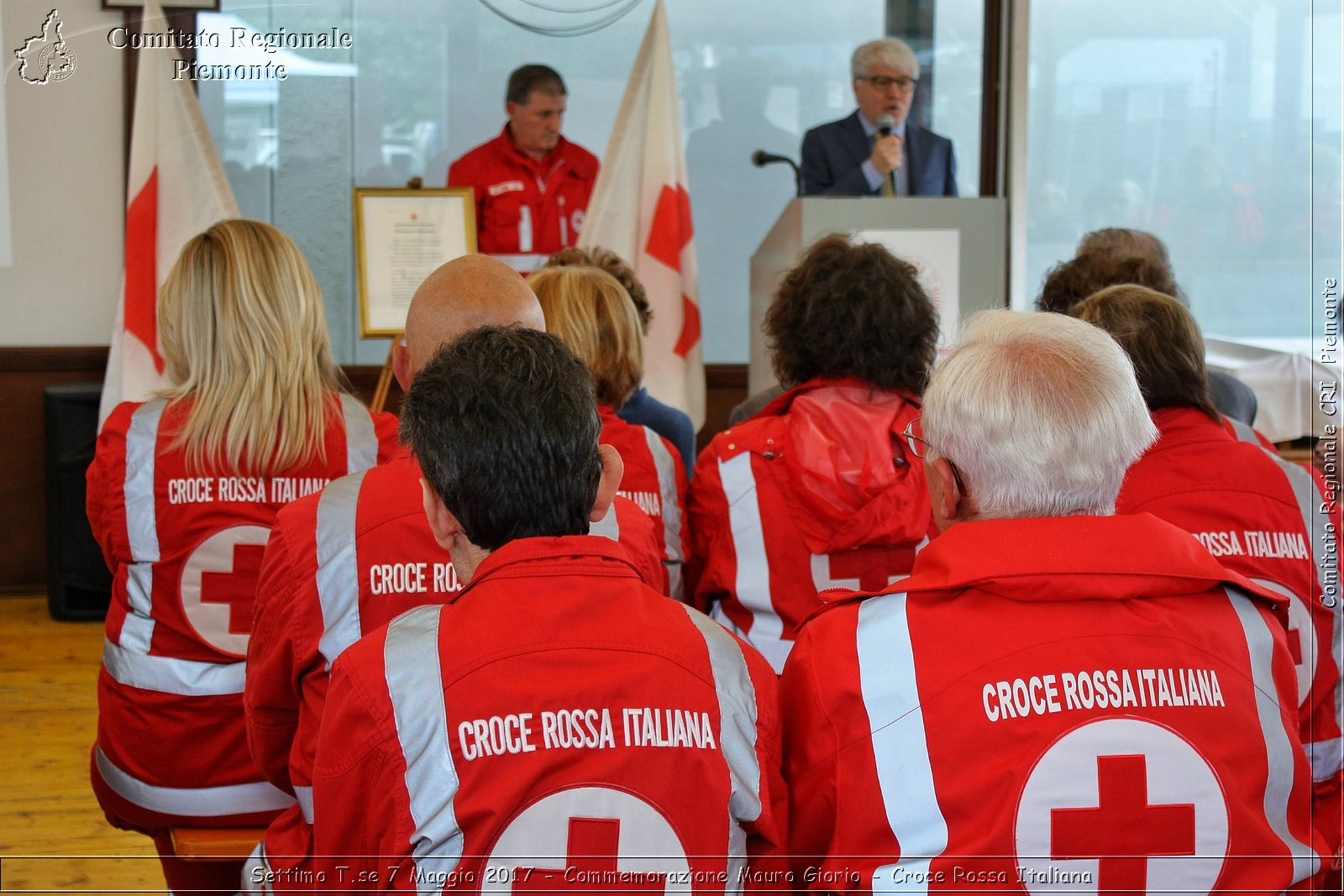 Settimo T.se 7 Maggio 2017 - Commemorazione Mauro Giorio - Croce Rossa Italiana- Comitato Regionale del Piemonte