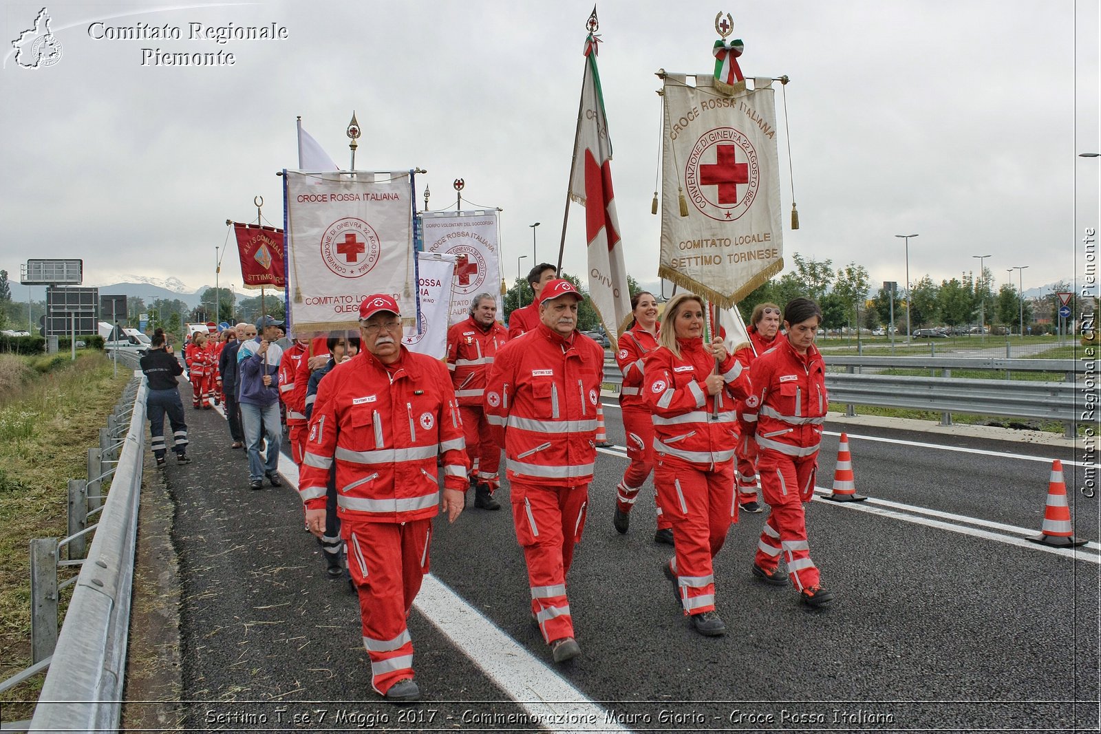 Settimo T.se 7 Maggio 2017 - Commemorazione Mauro Giorio - Croce Rossa Italiana- Comitato Regionale del Piemonte