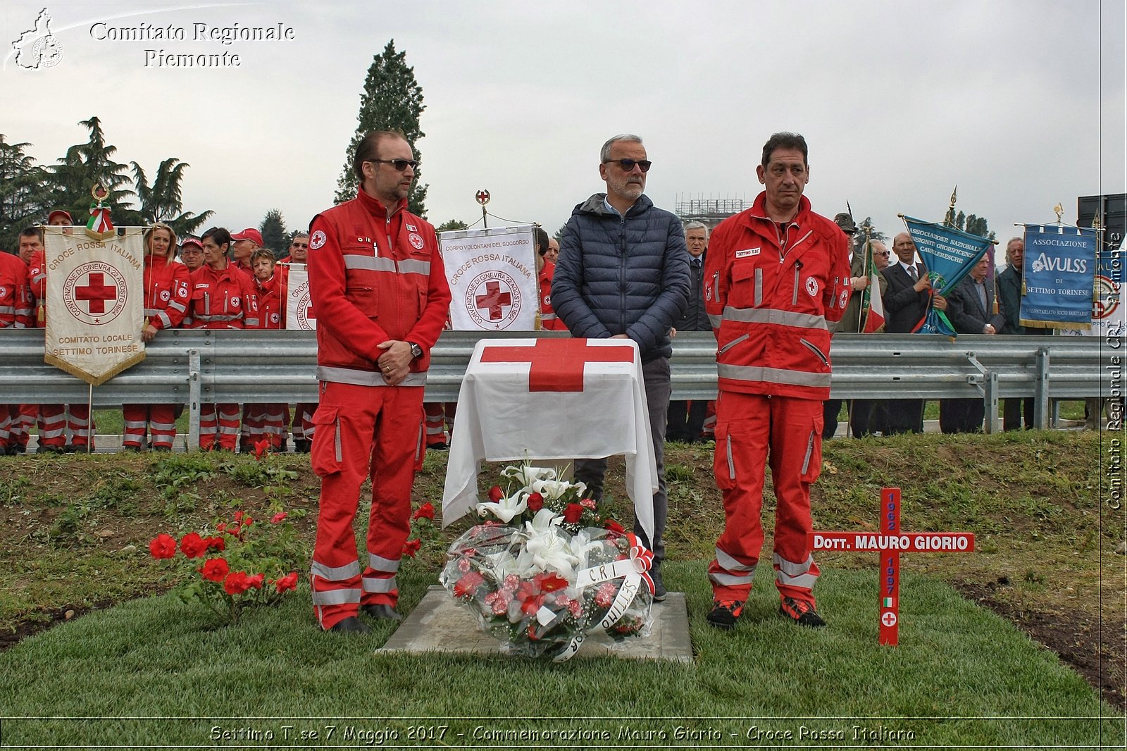 Settimo T.se 7 Maggio 2017 - Commemorazione Mauro Giorio - Croce Rossa Italiana- Comitato Regionale del Piemonte