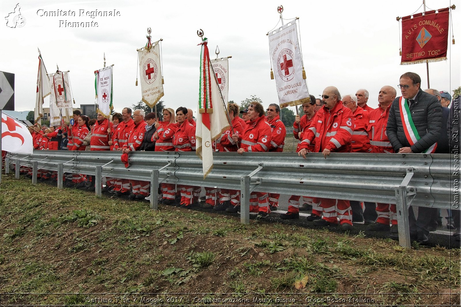 Settimo T.se 7 Maggio 2017 - Commemorazione Mauro Giorio - Croce Rossa Italiana- Comitato Regionale del Piemonte